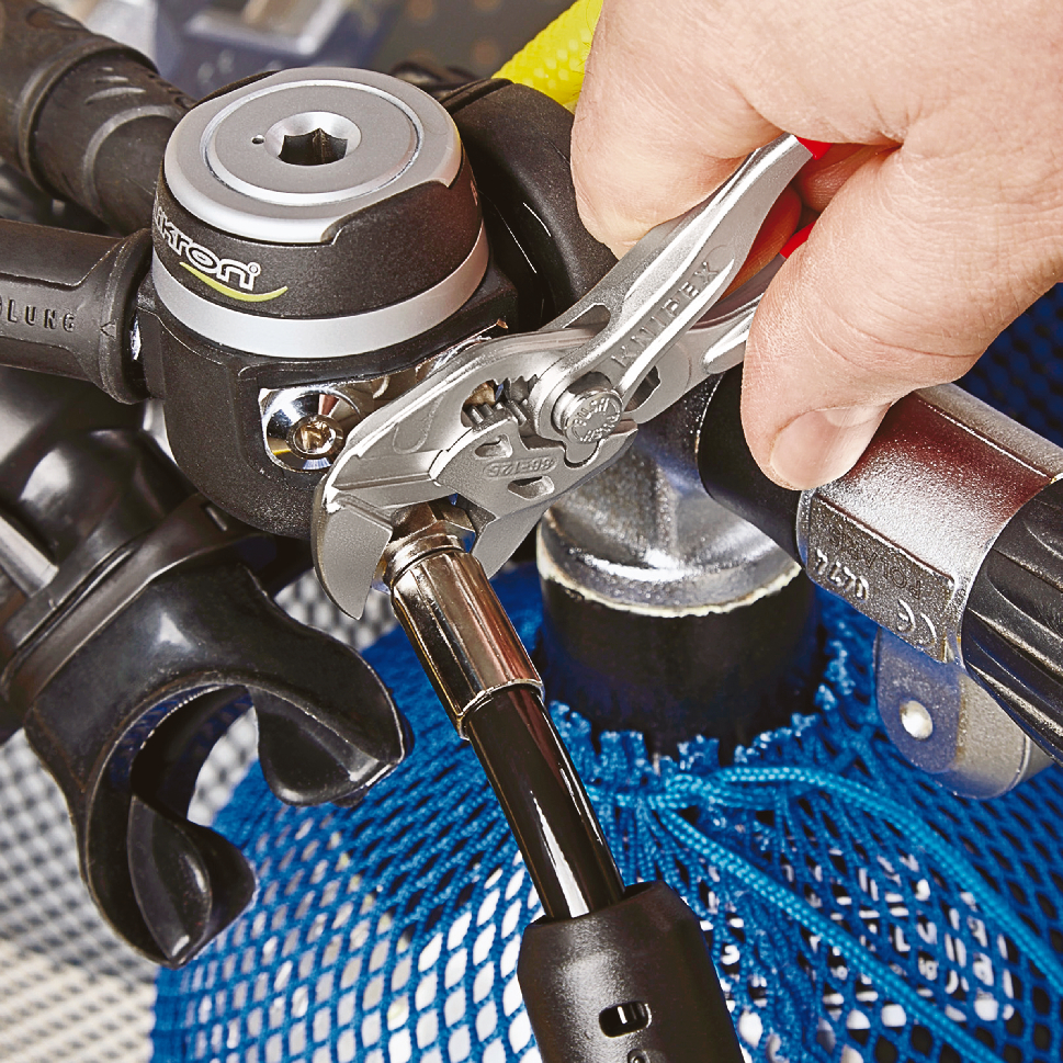 KNIPEX Zangenschlüssel, 86 03 150, 150 mm