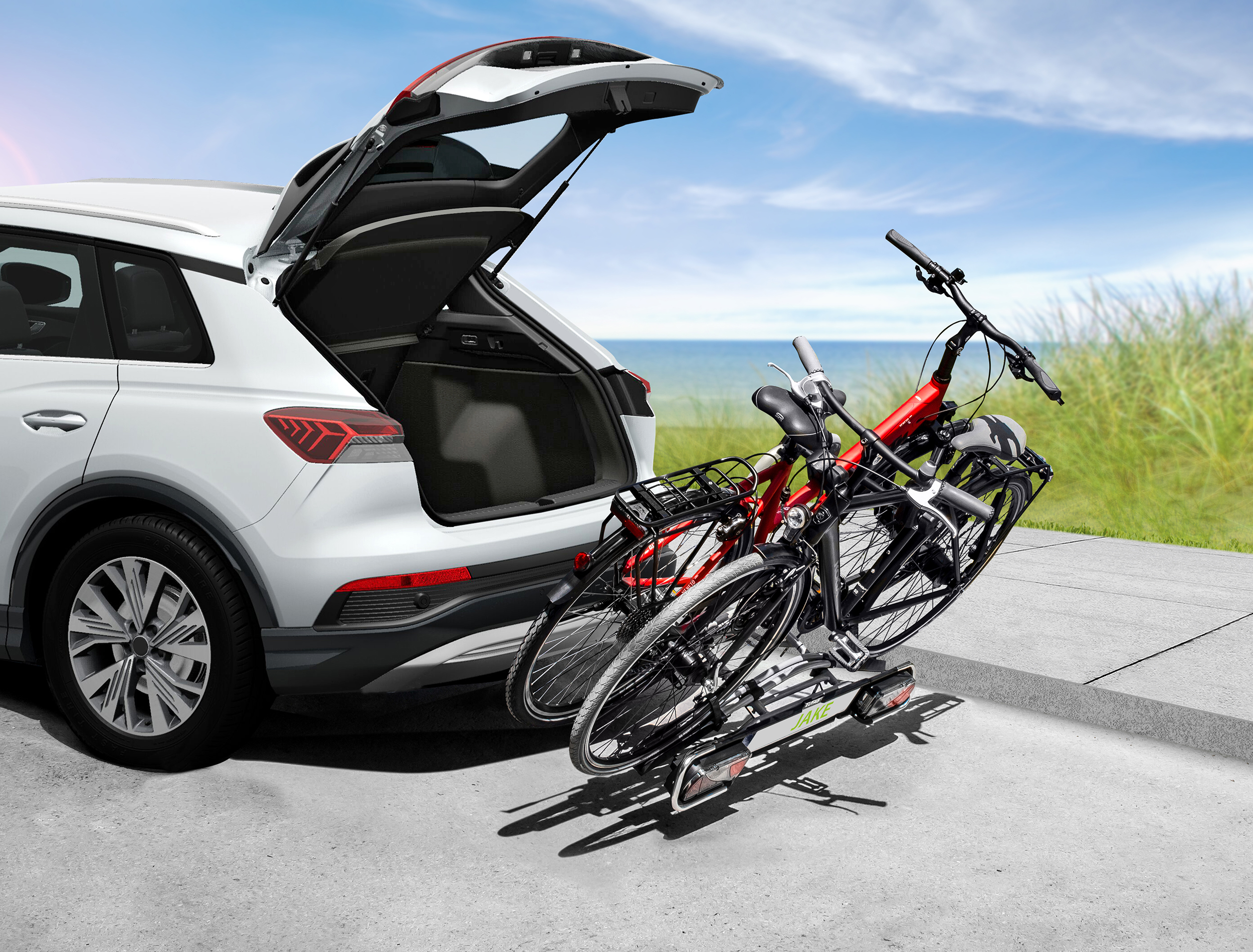 EUFAB Fahrradträger JAKE, 11510, für 2 Fahrräder