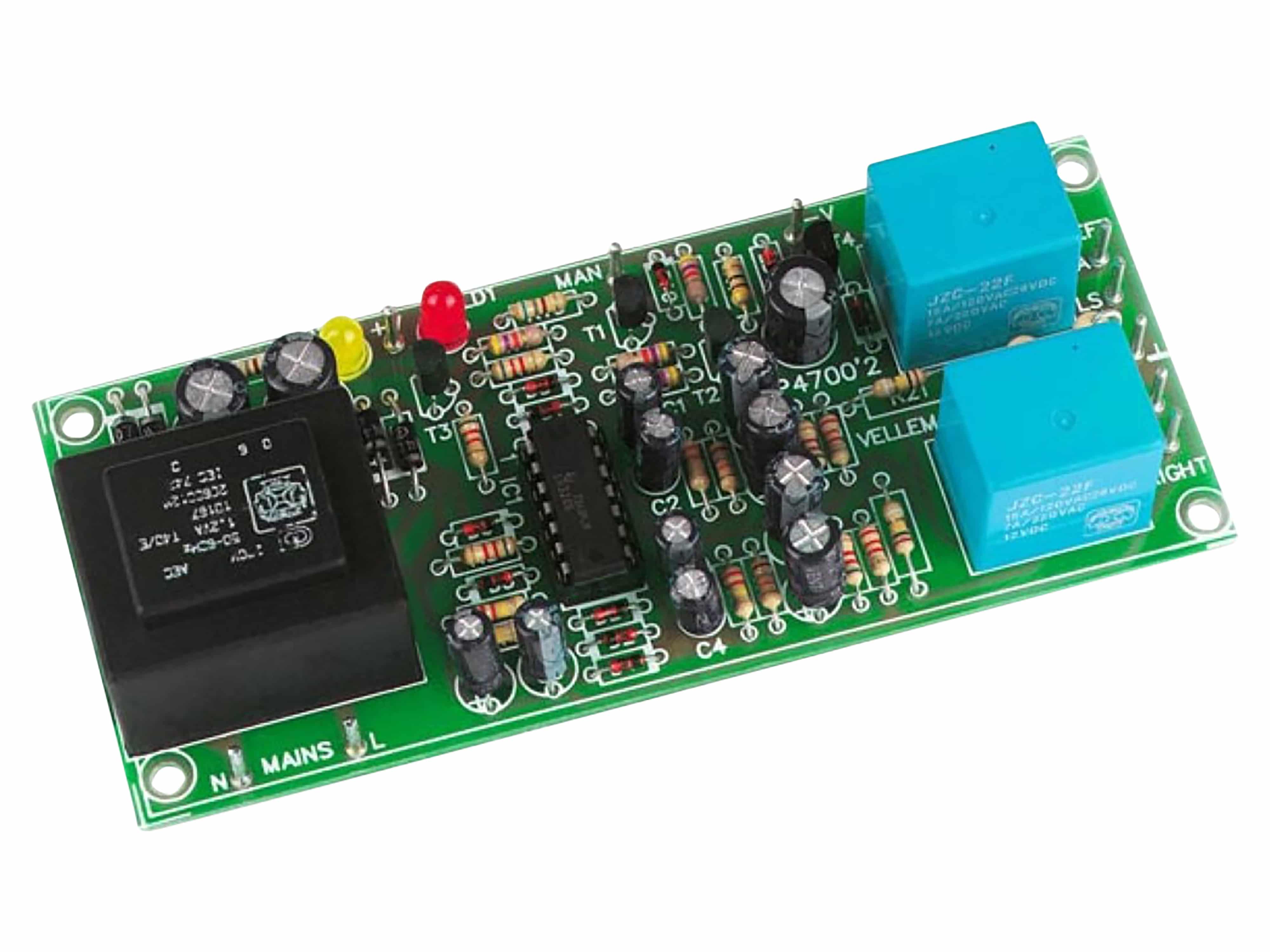 WHADDA Lötbausatz Lautsprecherschutz WSAH4700, stereo, 2 Kanäle WHADDA Lötbausatz Lautsprecherschutz WSAH4700, stereo, 2 Kanäle