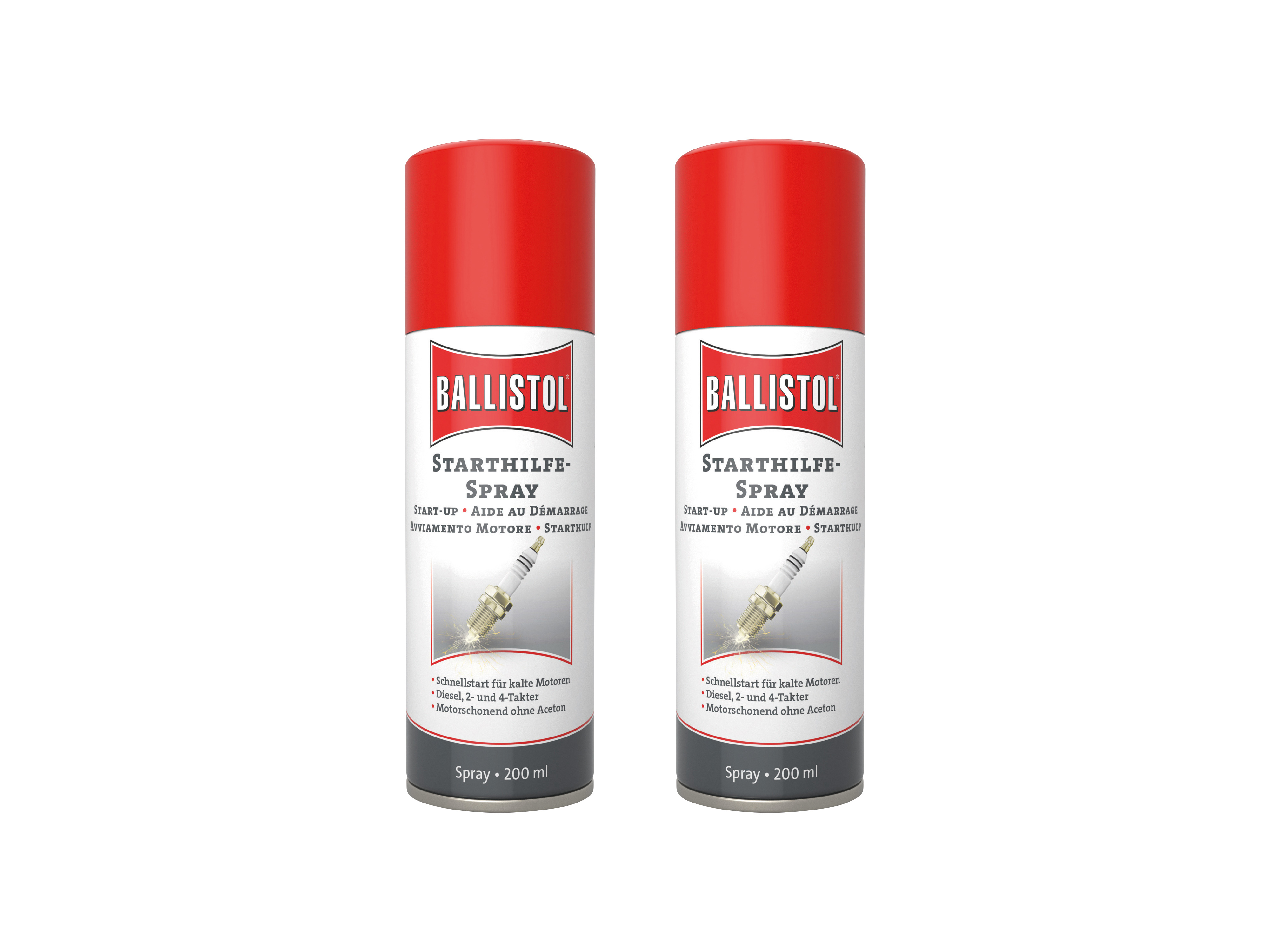 BALLISTOL Starthilfe Spray, 200 ml, 2 Stück BALLISTOL Starthilfe Spray, 200 ml, 2 Stück