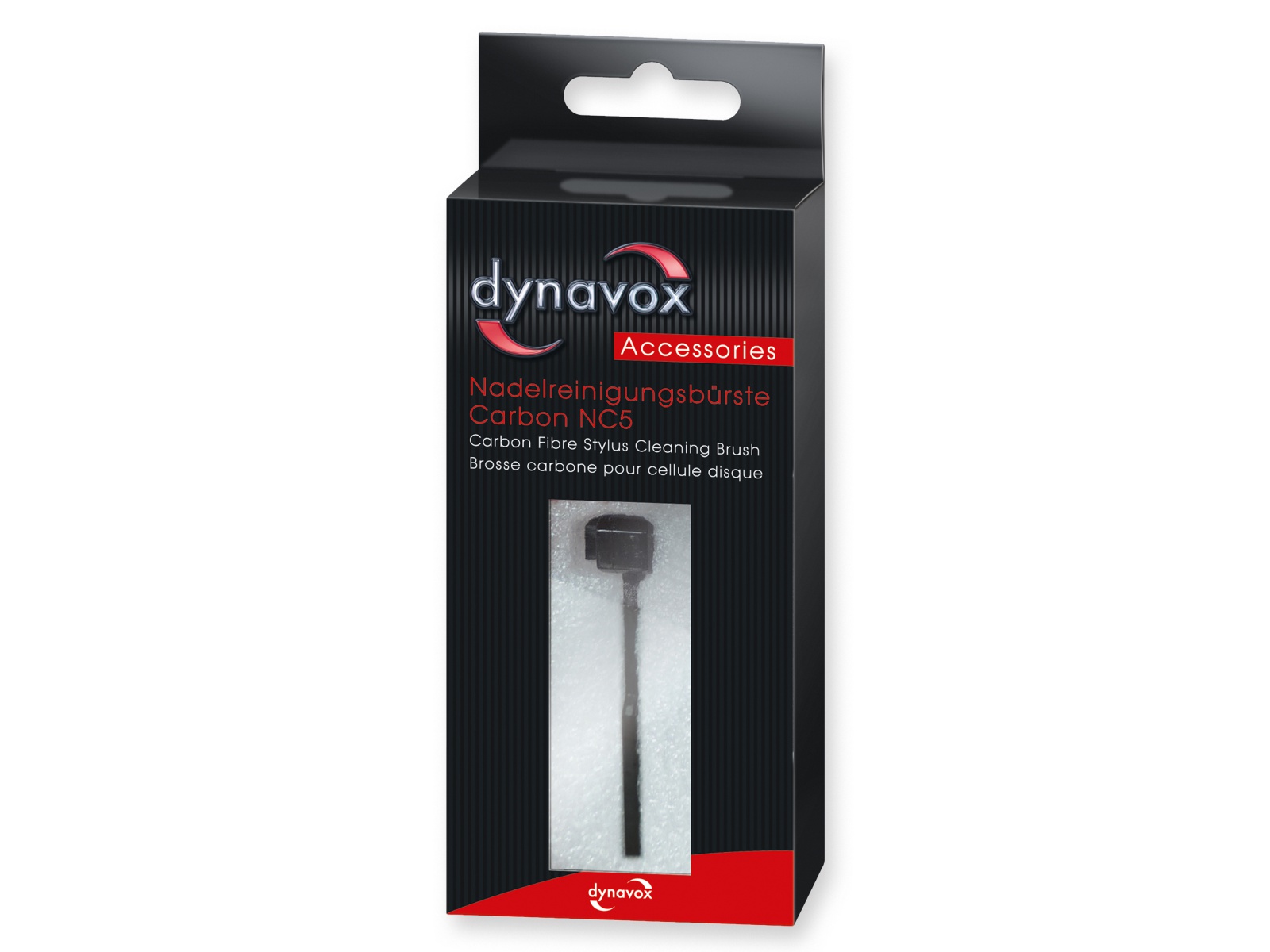 DYNAVOX Nadelreinigungsbürste NC6, Carbon DYNAVOX Nadelreinigungsbürste NC6, Carbon