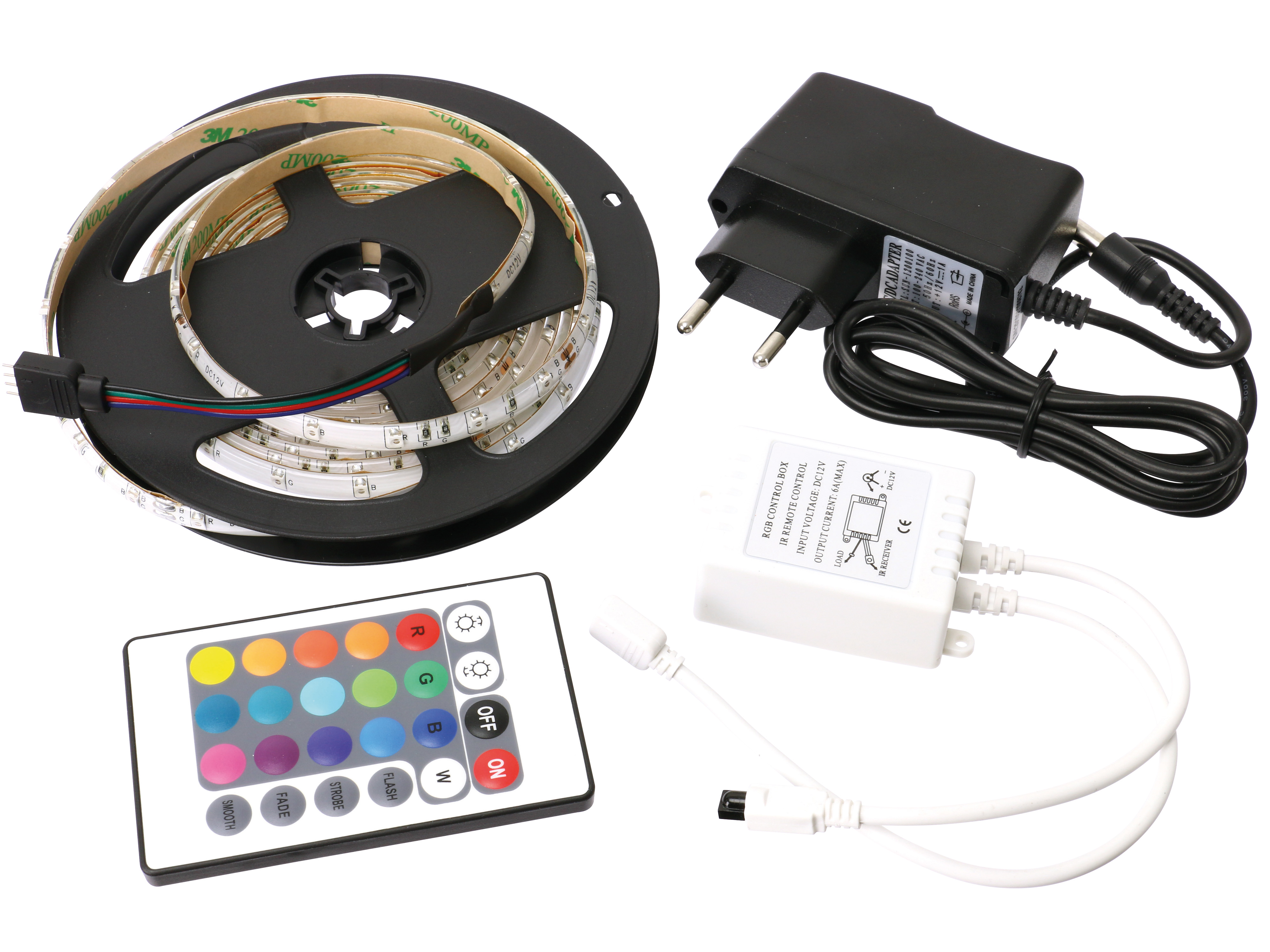 GRUNDIG RGB LED Strip, 3 m, 180 LEDs GRUNDIG RGB LED Strip, 3 m, 180 LEDs