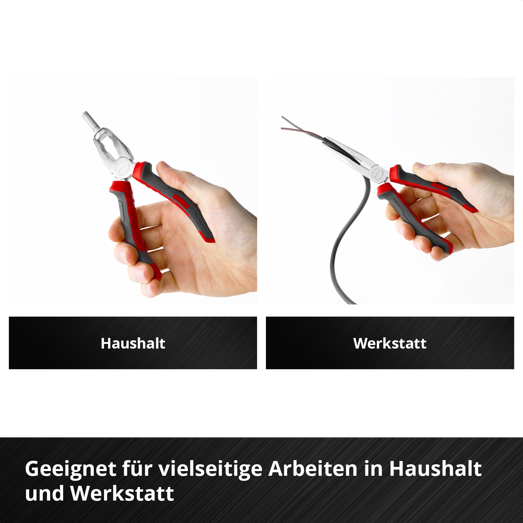 EINHELL Zangen-Set, 370530, 160/200 mm, 3-teilig