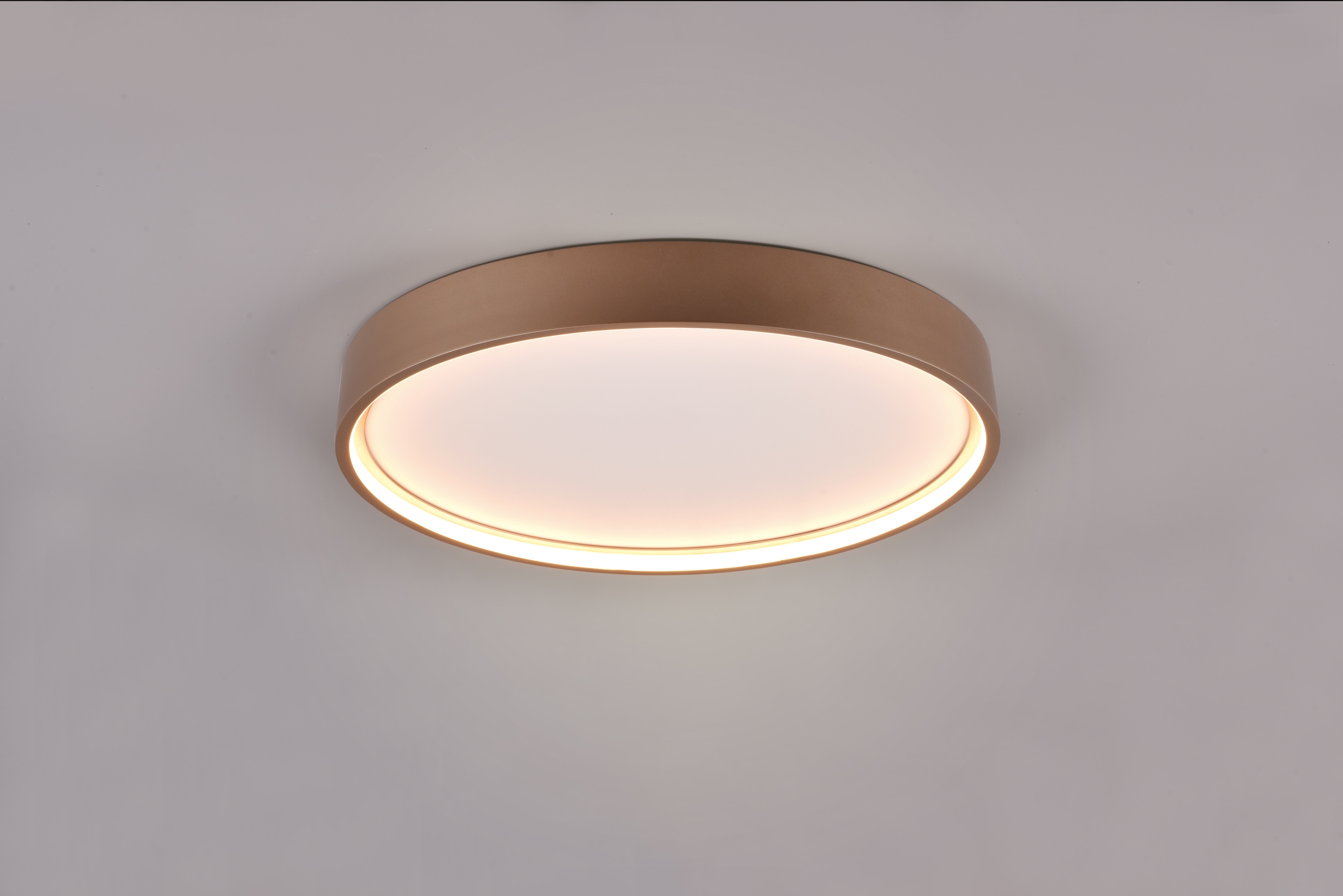 TRIO LED-Deckenleuchte Doha 641310265 Coffee, 29 W, 3260 lm, CCT TRIO LED-Deckenleuchte Doha 641310265 Coffee, 29 W, 3260 lm, CCT