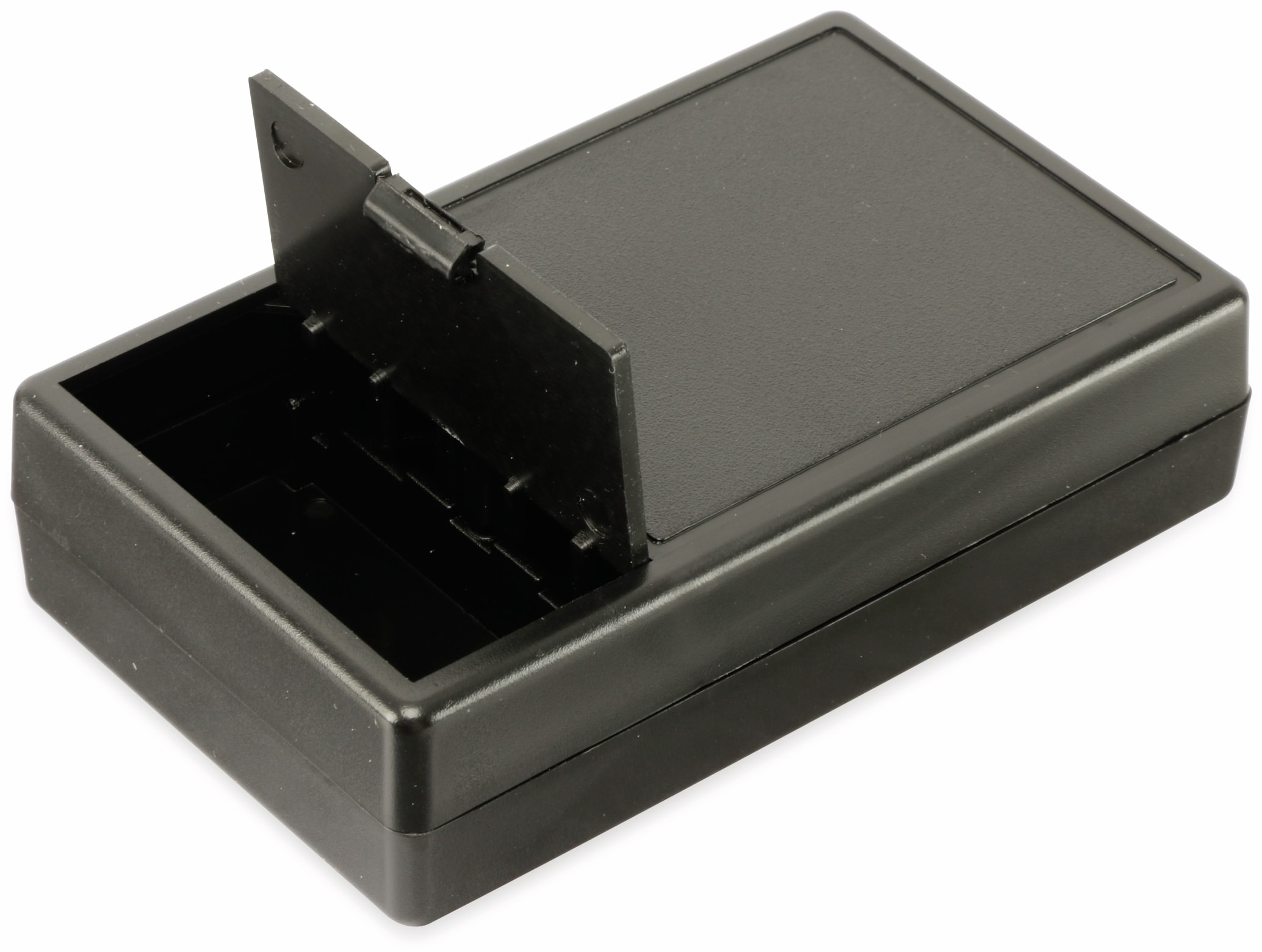 STRAPUBOX Kunststoffgehäuse mit Batteriefach, Typ 6000 SW, 103 x 62 x 26 mm