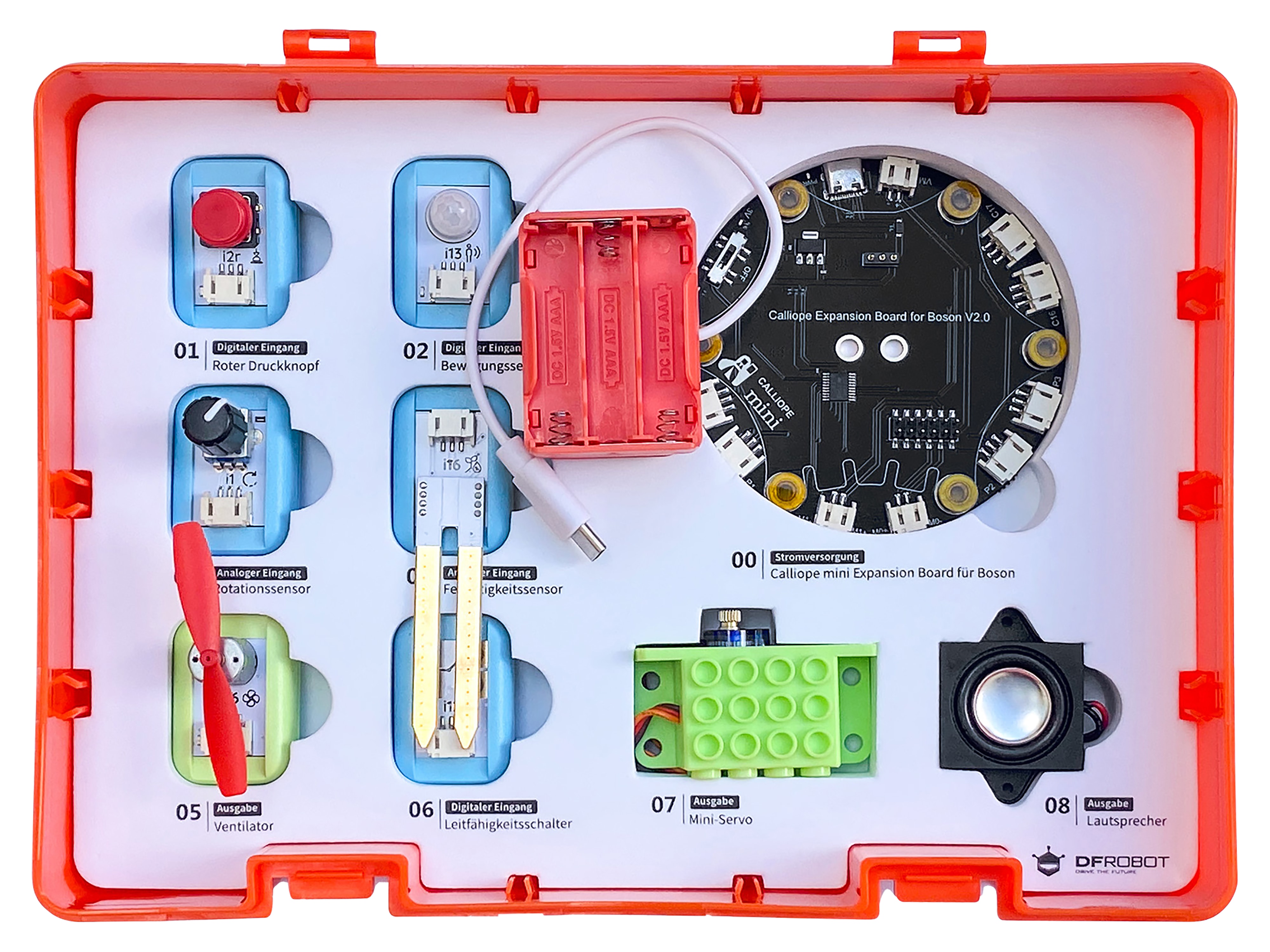 CALLIOPE Boson-Erweiterungsplatine für Calliope mini V3