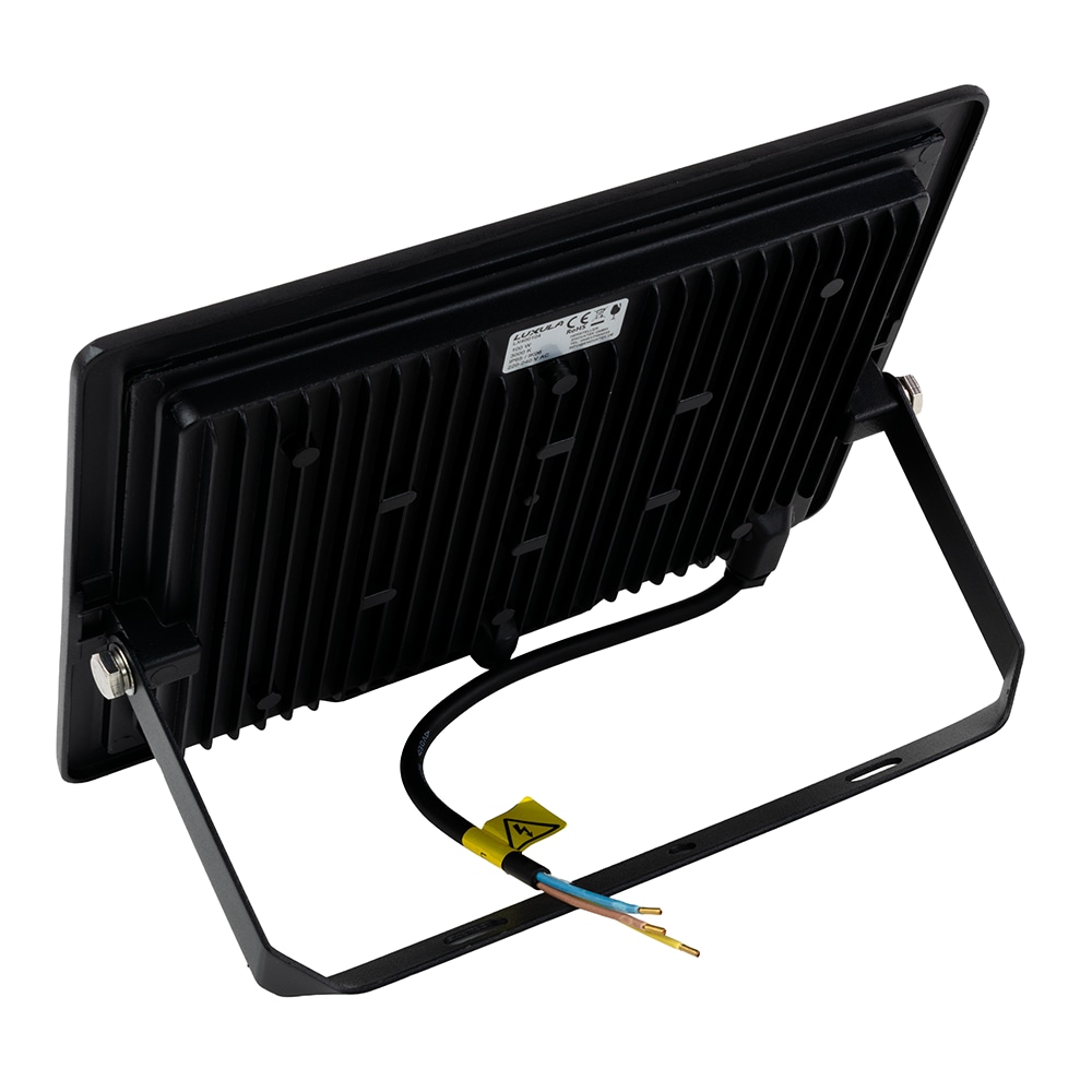 LUXULA LED-Fluter, EEK: F, 100W, 10000lm, 4000K, schwarz