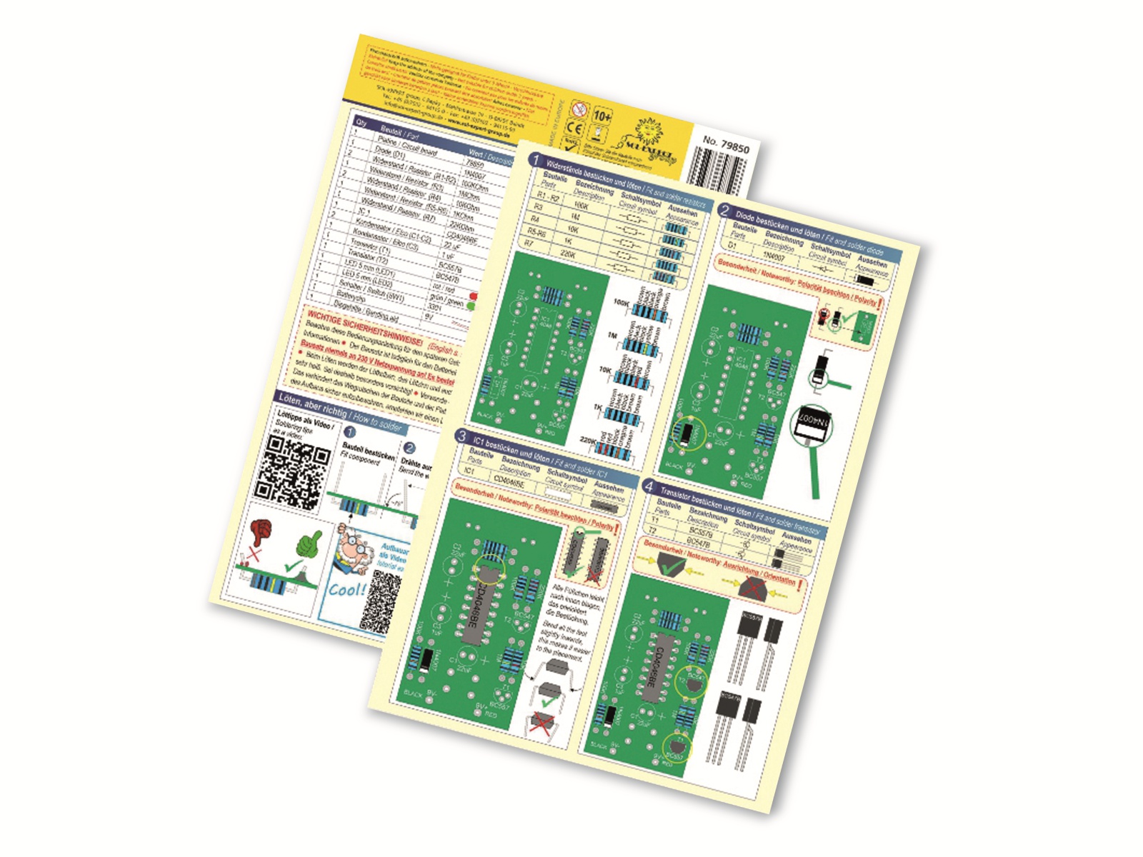 SOL-EXPERT Lötbausatz "elektronische Entscheidungshilfe"