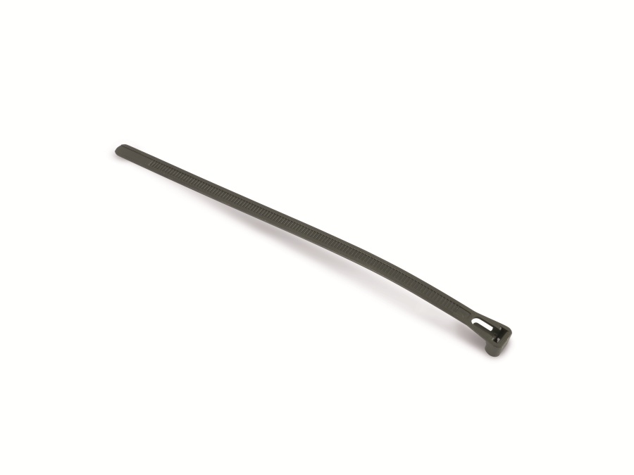 Kabelbinder Wiederverwendbar – 20,3 Cm Lang, Schwarz, 100 Stück, Lösbar & Robust Für Kabel, Garten & Heimwerker