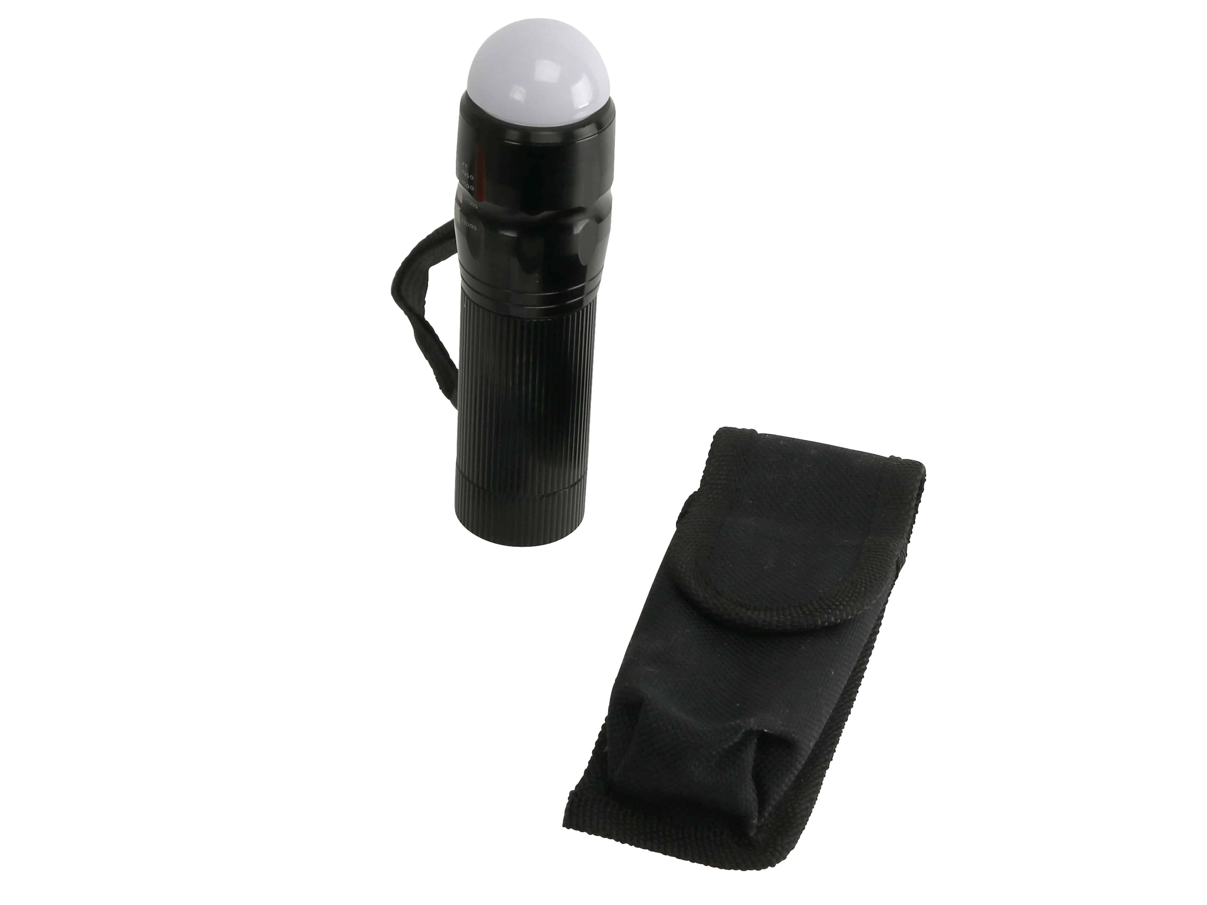 LED-Taschenlampe, WTE-490M-1, Alu, 400 lm, schwarz LED-Taschenlampe, WTE-490M-1, Alu, 400 lm, schwarz