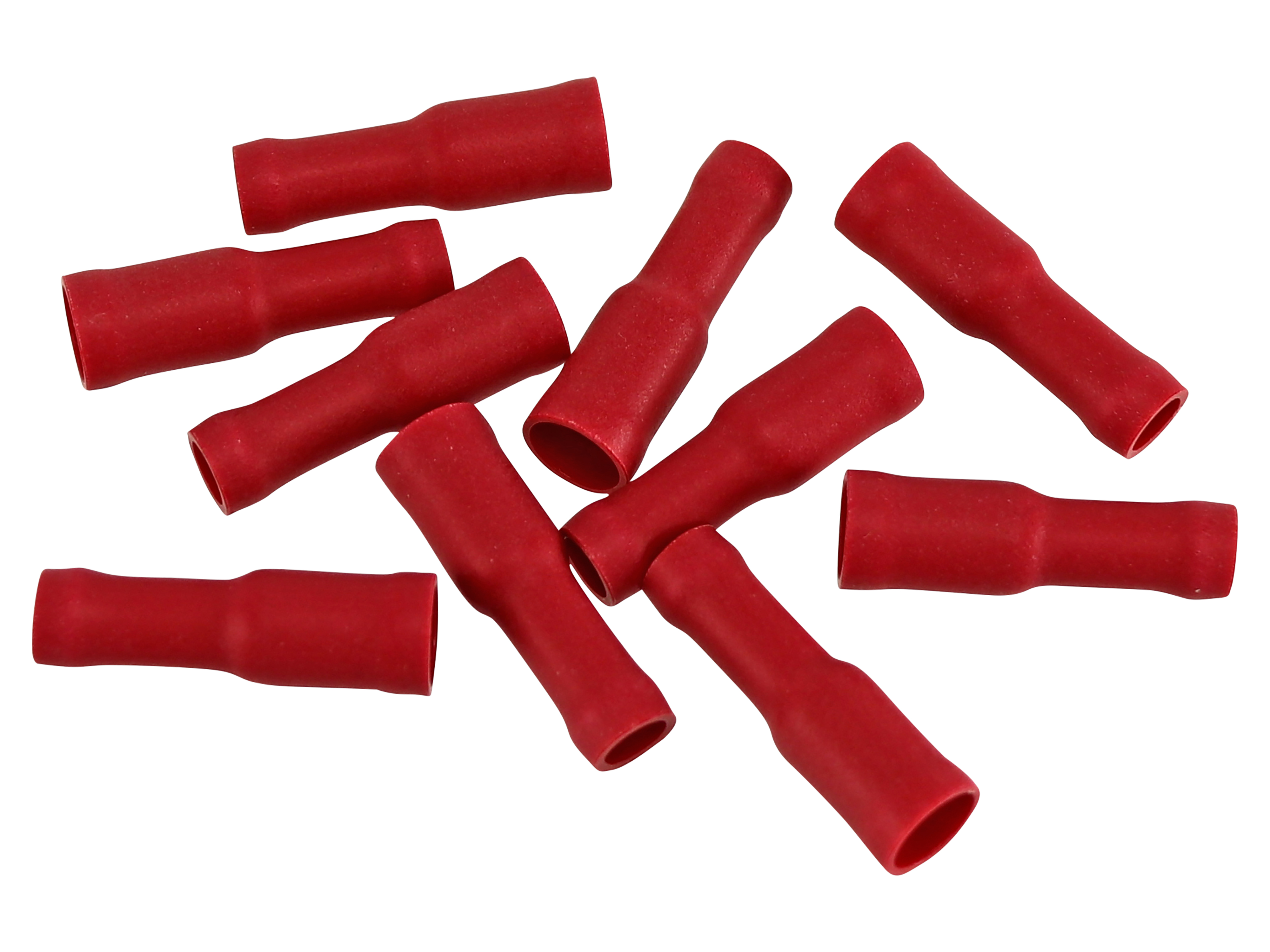 ZILLNER Rundsteckhülsen Ø 4 mm, 1mm ², rot, 10 Stück