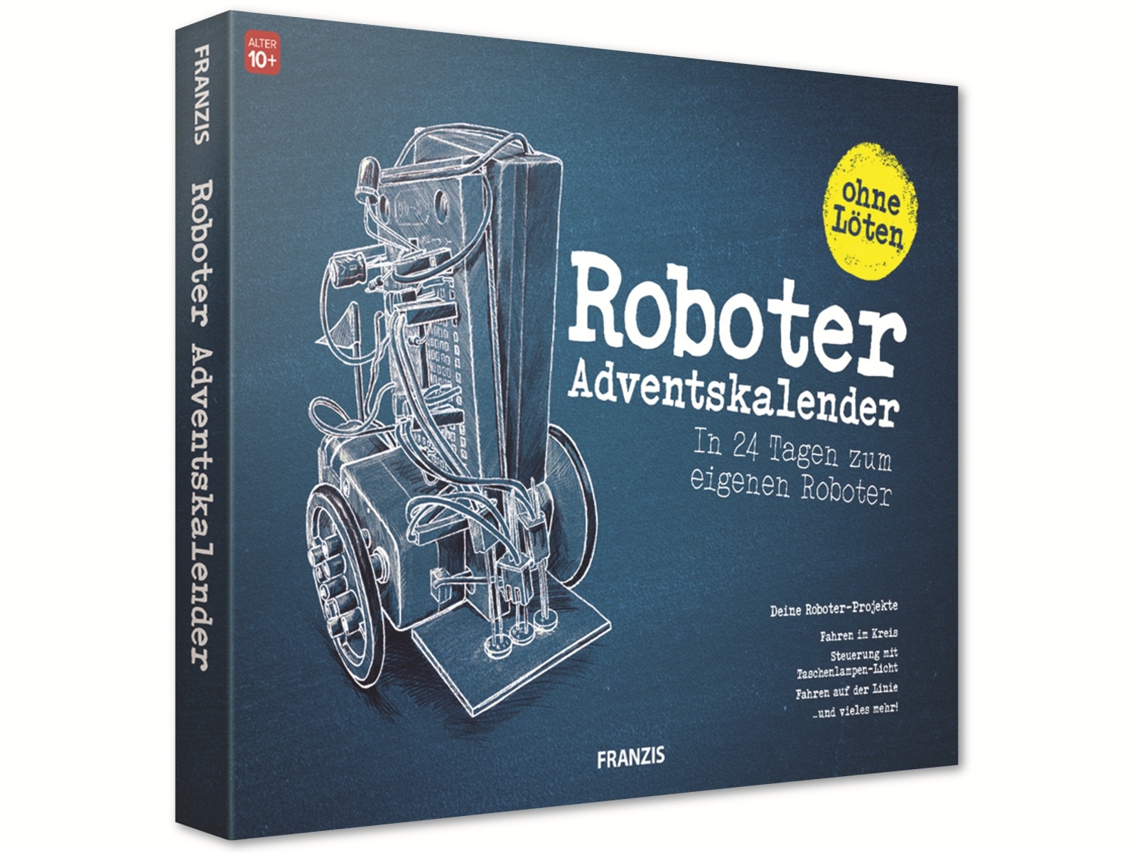 FRANZIS Adventskalender, 67161, Roboter Adventskalender FRANZIS Adventskalender, 67161, Roboter Adventskalender