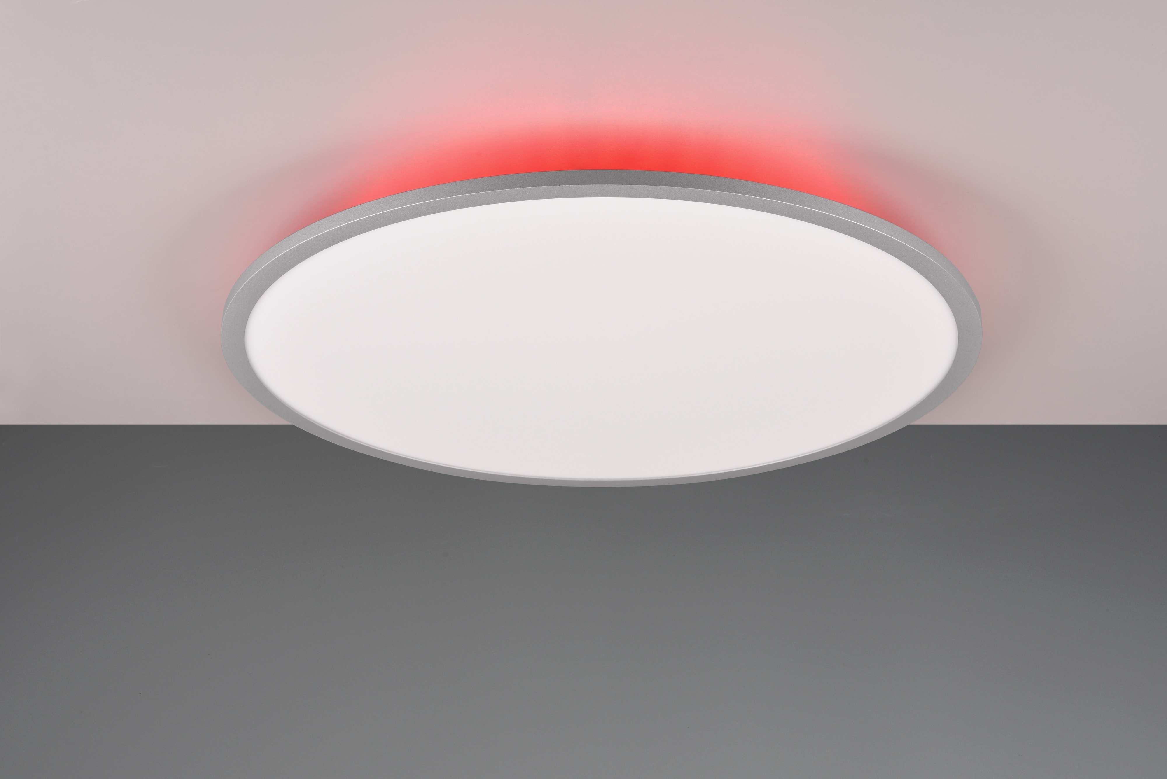 TRIO LED-Deckenleuchte Yuma 641719287 Titanfarbig, 35 W, 4200 lm, CCT, 4 W RGB TRIO LED-Deckenleuchte Yuma 641719287 Titanfarbig, 35 W, 4200 lm, CCT, 4 W RGB