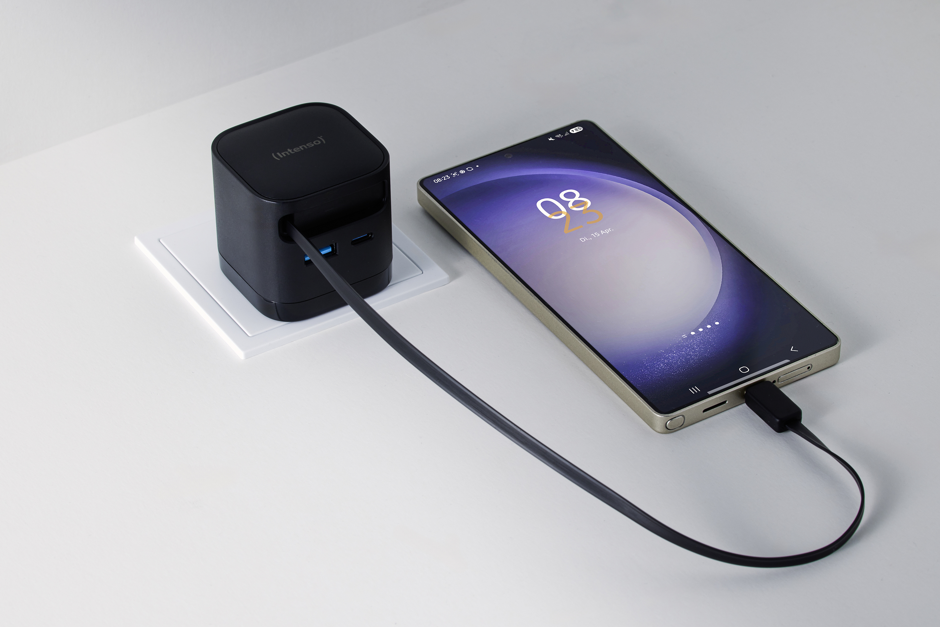 INTENSO Netzteil 7806520, 65 W, Schwarz