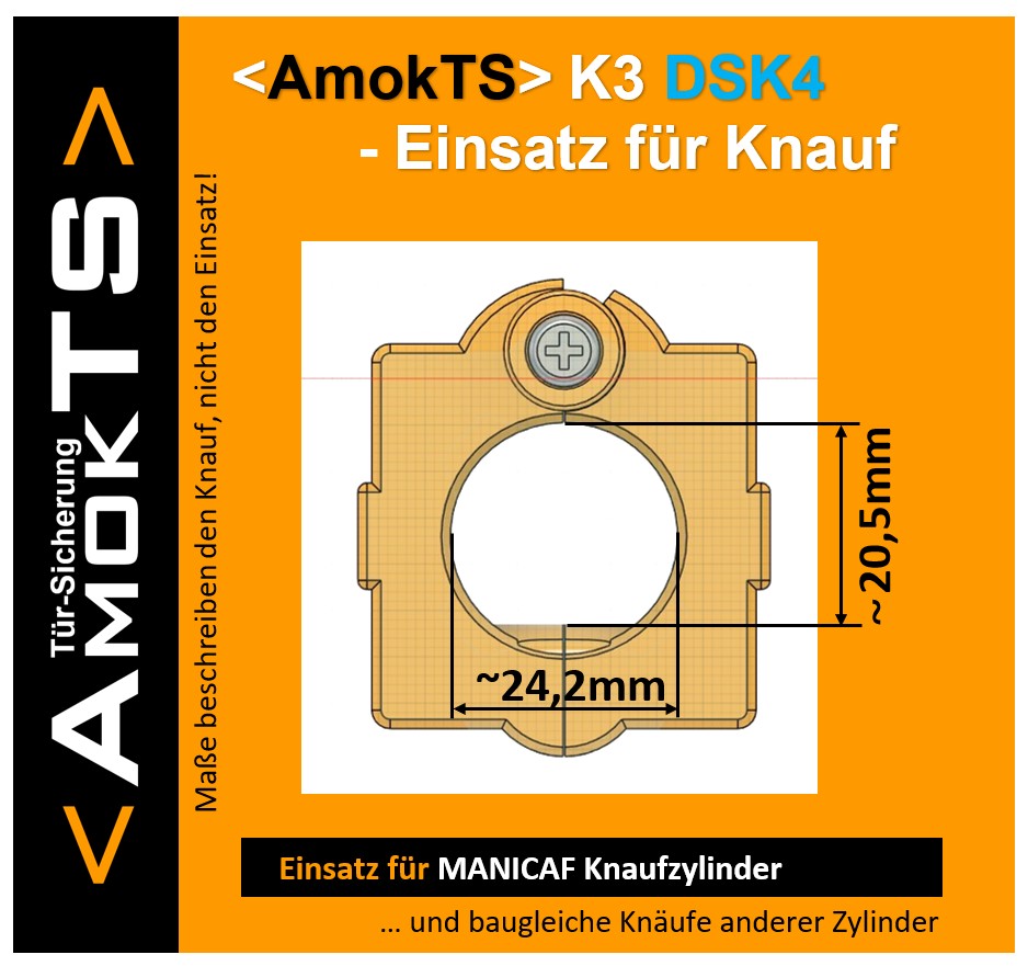Türsicherungs-Einsatz, K3-DSK4