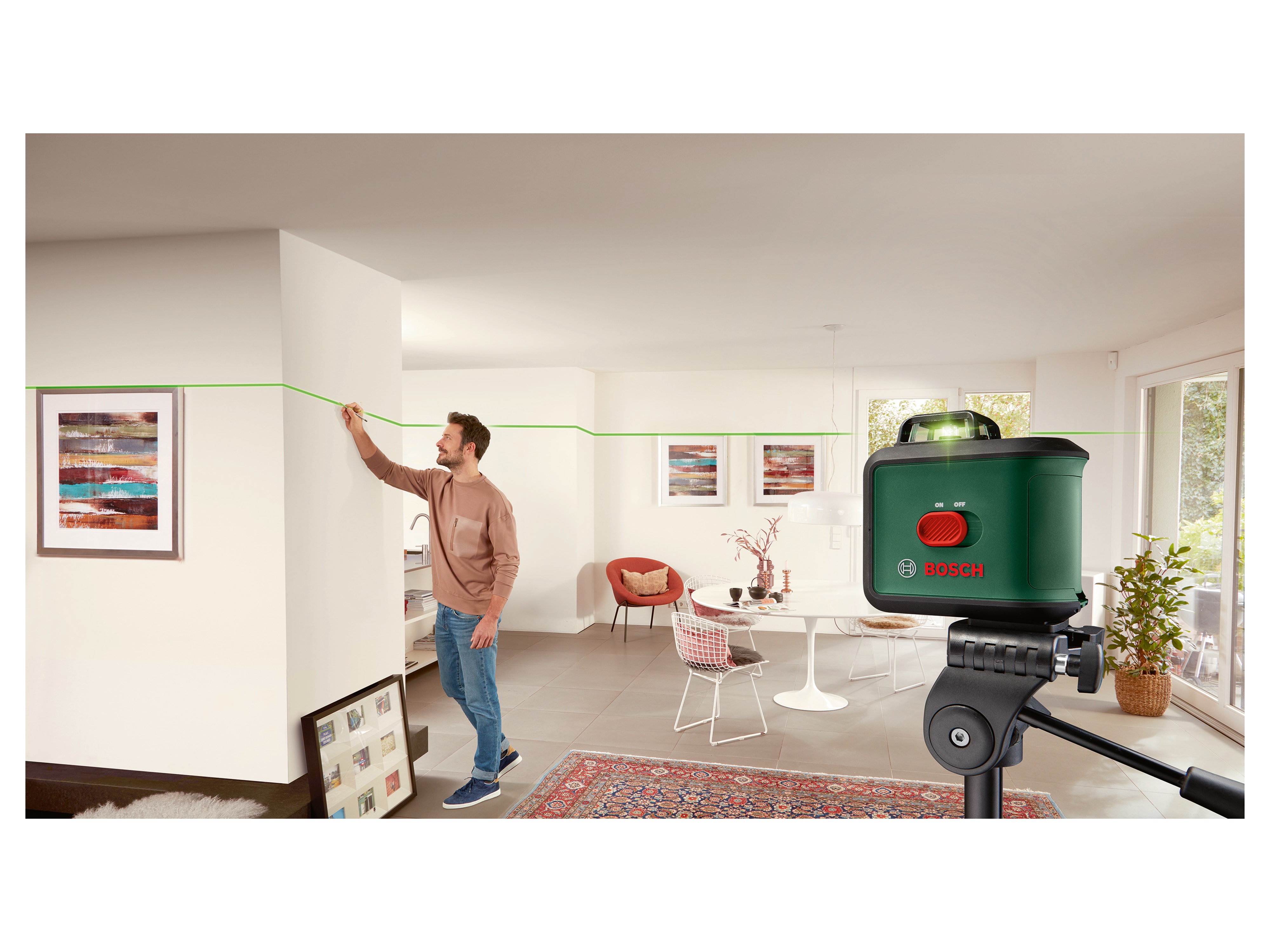 BOSCH Kreuzlinien-Laser UniversalLevel 360, 0603663EZ0 BOSCH Kreuzlinien-Laser UniversalLevel 360, 0603663EZ0