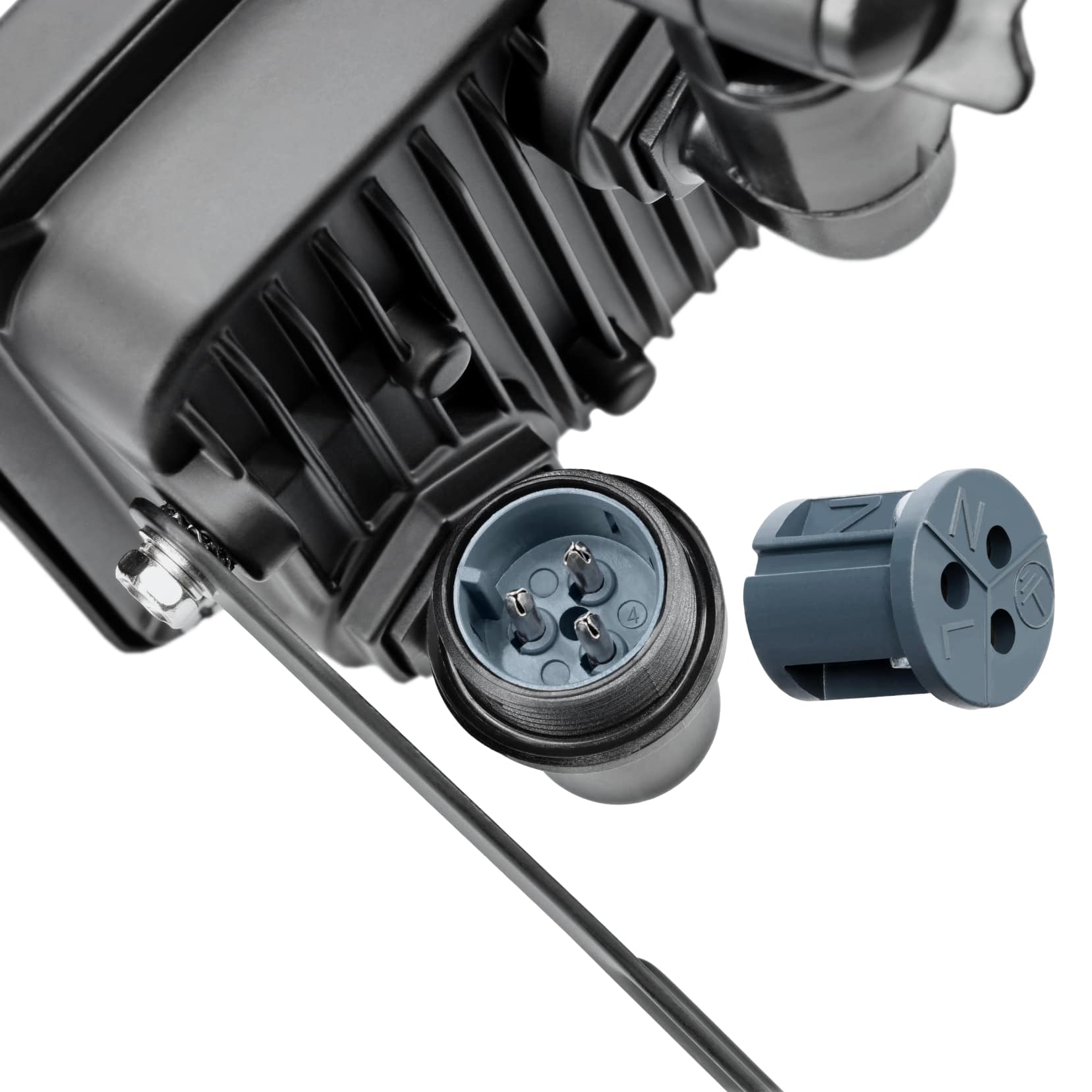 GOOBAY LED-Fluter mit Bewegungsmelder, 20W, 1700lm, 4000K, schwarz GOOBAY LED-Fluter mit Bewegungsmelder, 20W, 1700lm, 4000K, schwarz