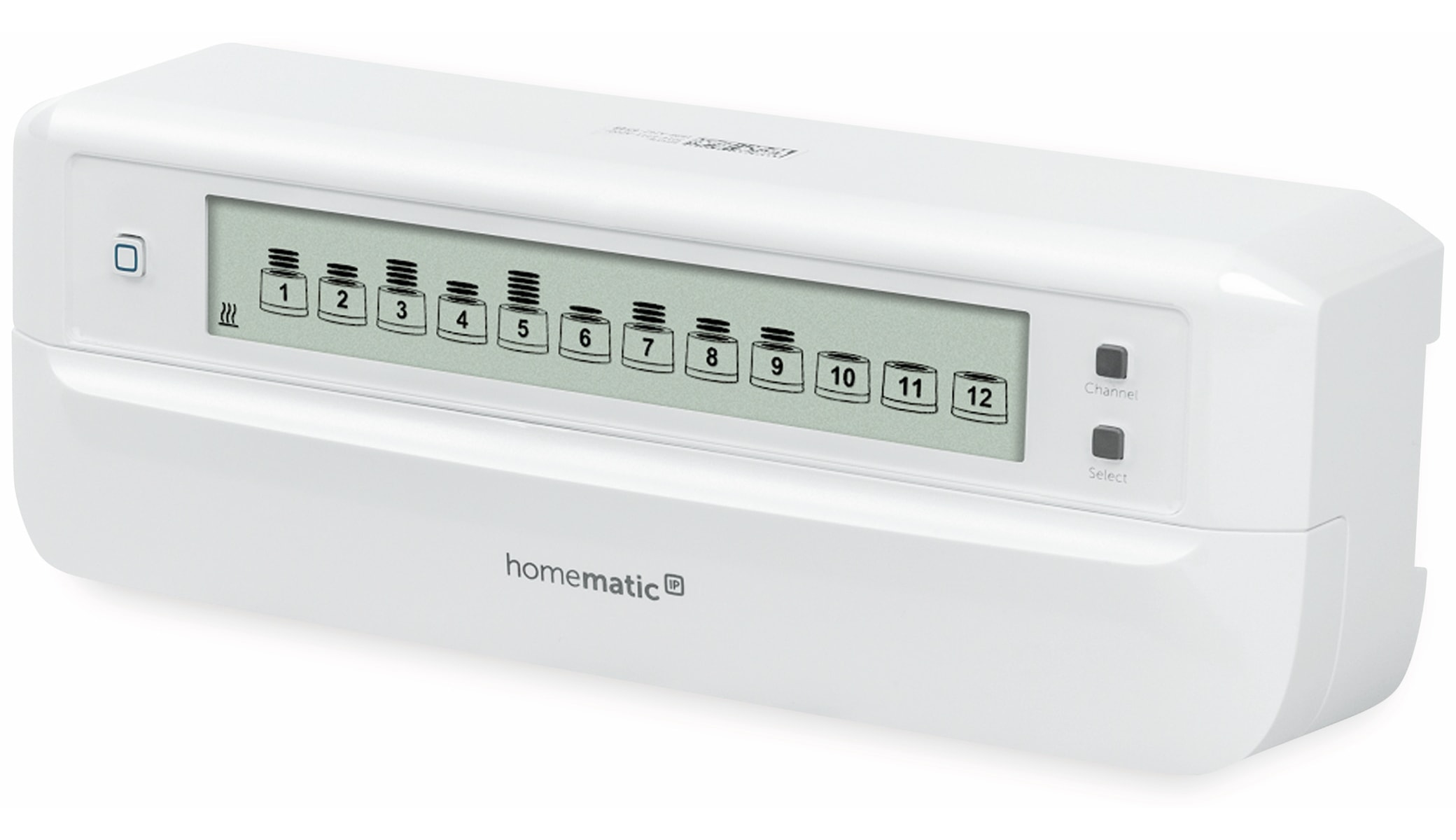 HOMEMATIC IP Smart Home 153621A0, Fußboden- Heizungsaktor, 12-fach, motorisch HOMEMATIC IP Smart Home 153621A0, Fußboden- Heizungsaktor, 12-fach, motorisch