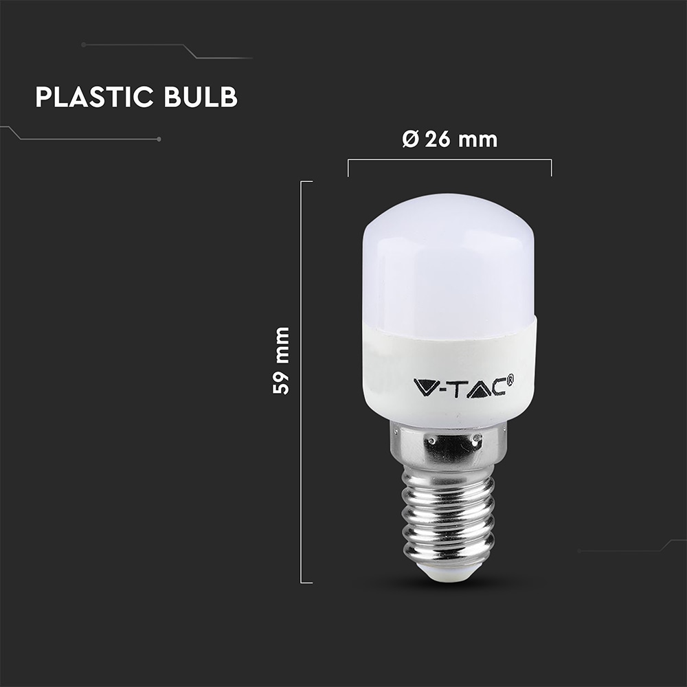 V-TAC LED-Lampe, VT-202, EEK: F, E14, 2 W, 180 lm, 3000 K