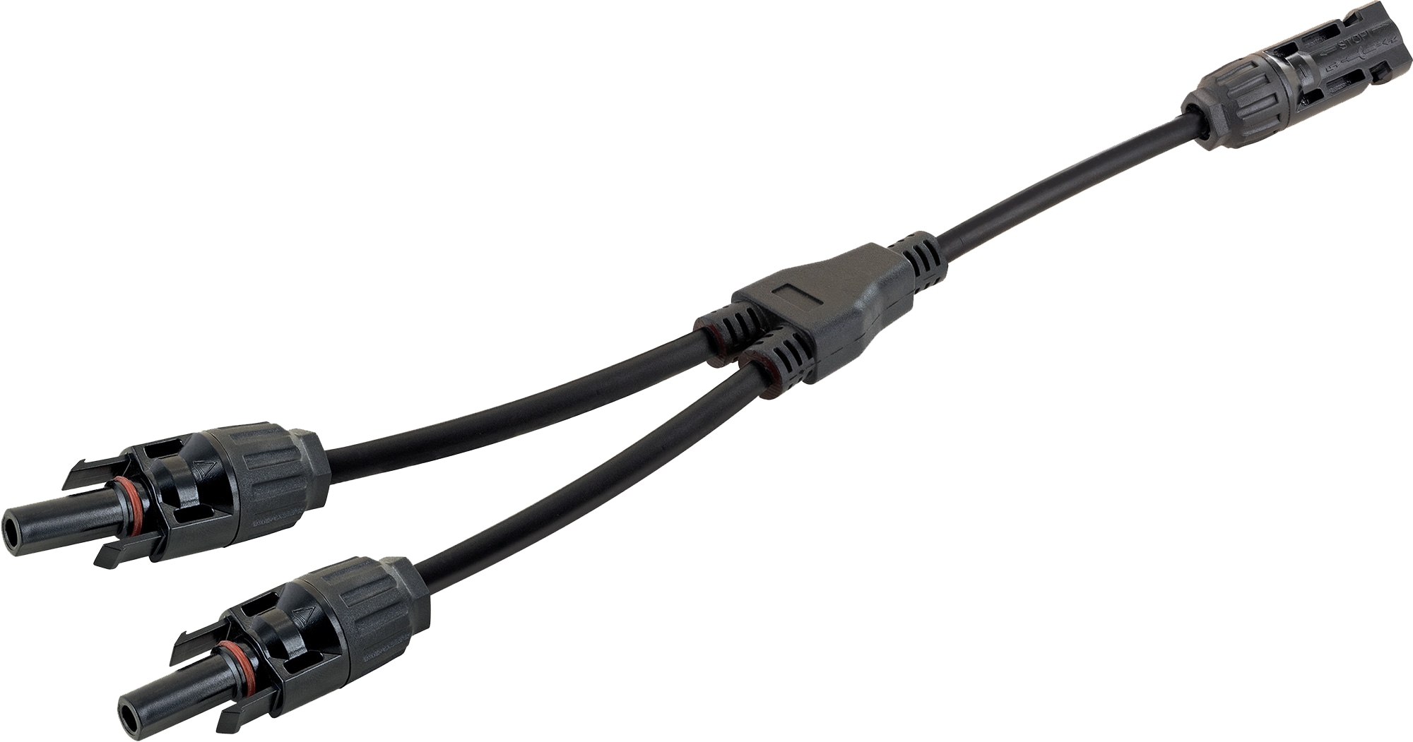 SCHWAIGER Solar Verteiler/Kabeladapter 2in1, SOMC4212, 20 cm