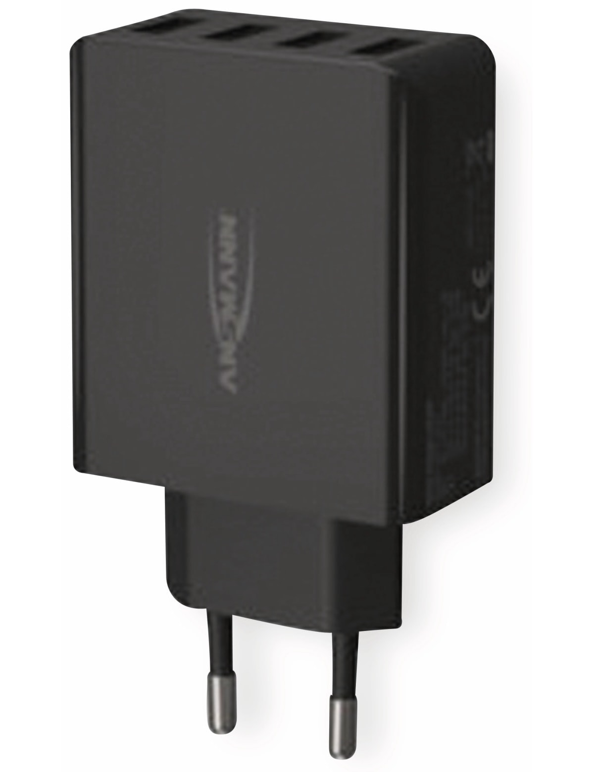 ANSMANN USB-Ladegerät HC430, 30 W, 5 V, 3 A, 4-Port, schwarz