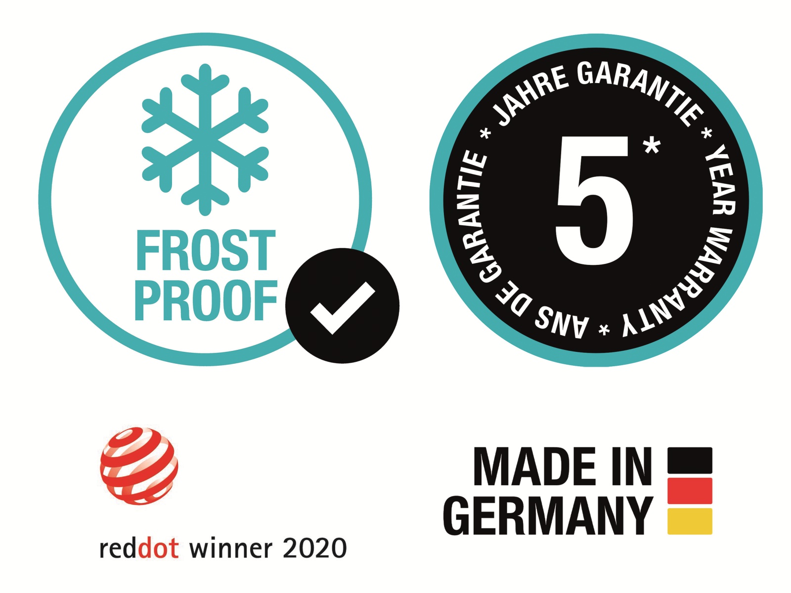 GARDENA Viereckregner AquaZoom L