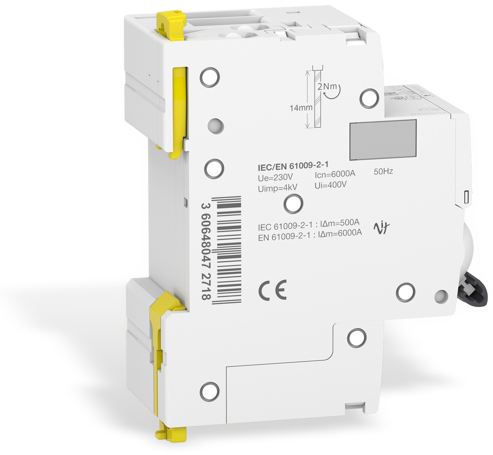SCHNEIDER ELECTRIC Fehlerstrom-Schutzschalter A9D56616, B, 16A SCHNEIDER ELECTRIC Fehlerstrom-Schutzschalter A9D56616, B, 16A