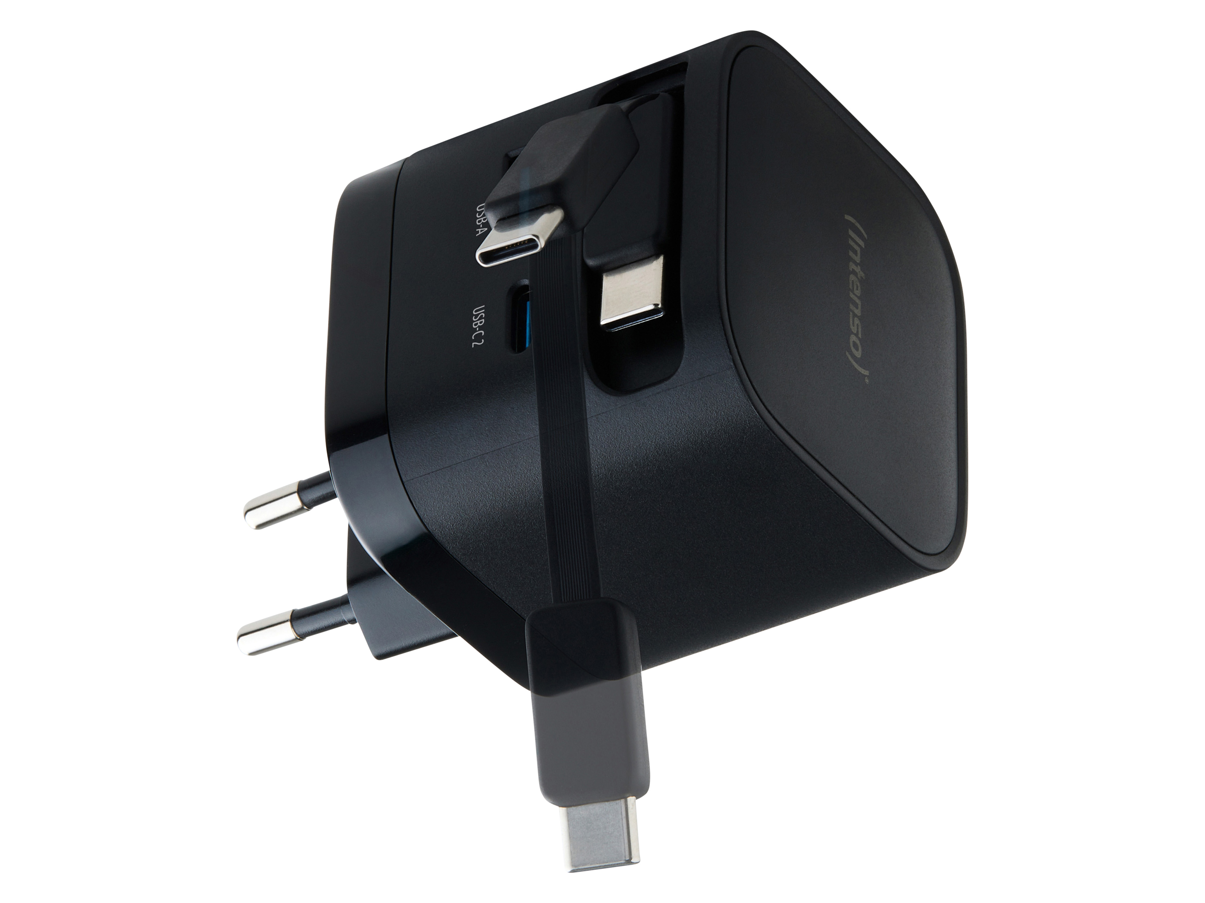 INTENSO Netzteil 7806520, 65 W, Schwarz