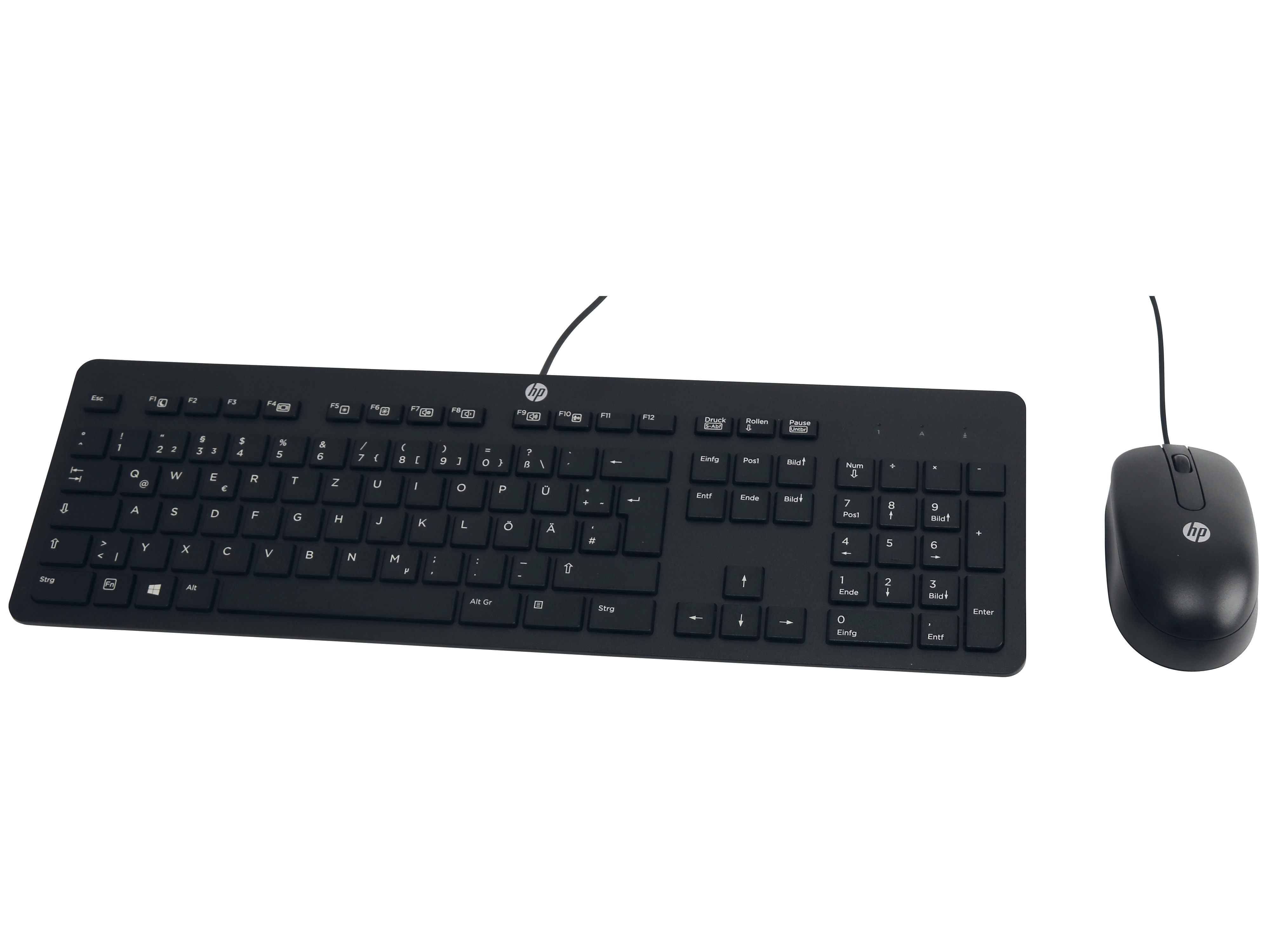 HP Wireless Tastatur Und Maus Set – 2,4 GHz, Stylisch & Komfortabel