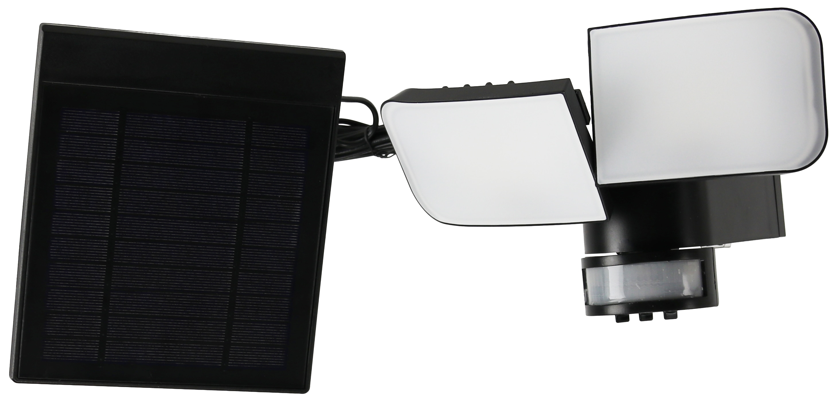 LED-Wandleuchte 872-S-S, 12 W, 6500 K, 900 lm, kaltweiß, IP44, schwarz