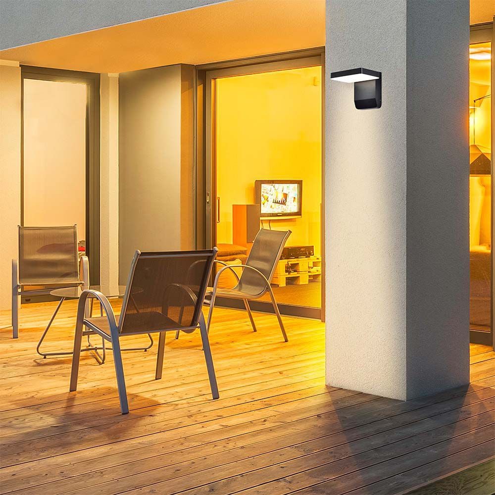 V-TAC LED-Wandleuchte VT-11020, EEK: E, 17 W, 2580 lm, 4000 K, schwarz V-TAC LED-Wandleuchte VT-11020, EEK: E, 17 W, 2580 lm, 4000 K, schwarz