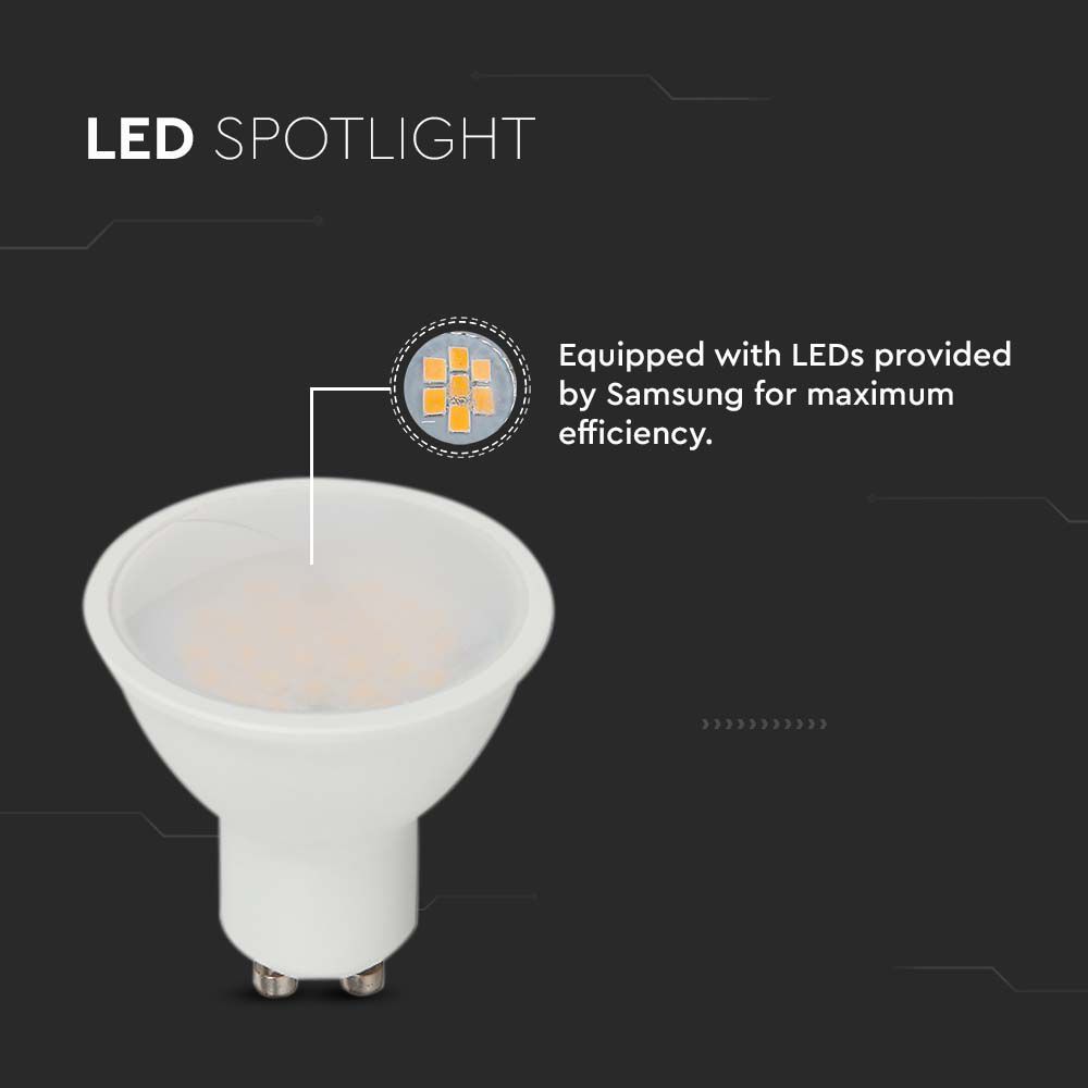 V-TAC LED-Lampe VT-21878, EEK: F, 10W, 1000lm, 3000k, GU10, 100°