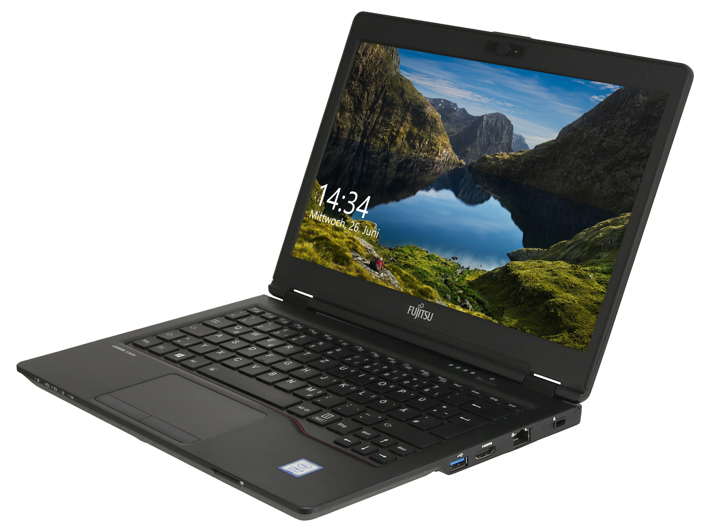 FUJITSU Notebook Lifebook U729, 31,75 cm (12,5"), i3, 8GB, 256GB, Win11Pro