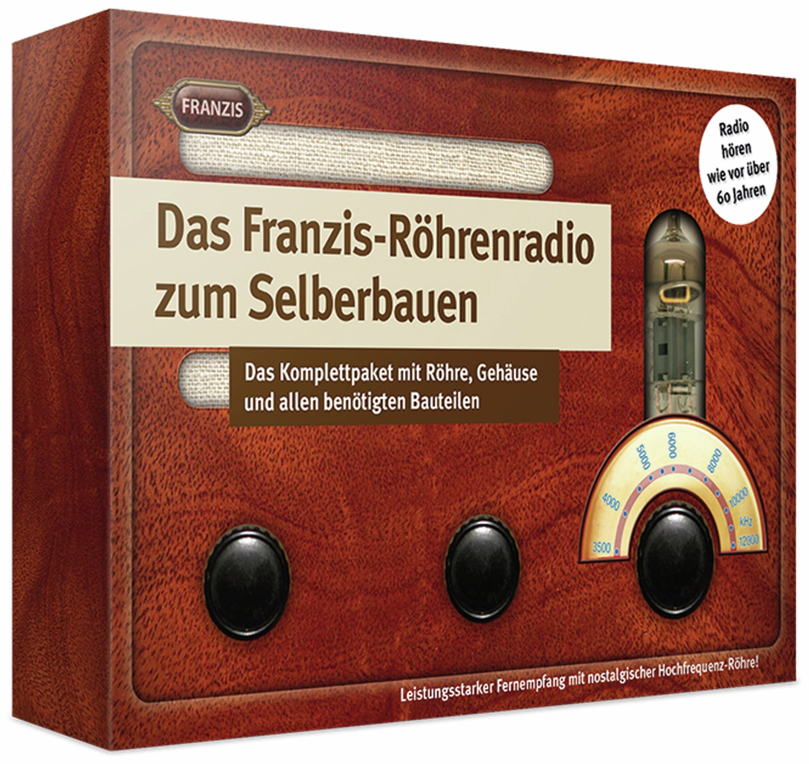 FRANZIS Röhrenradio zum Selberbauen, Kurzwelle