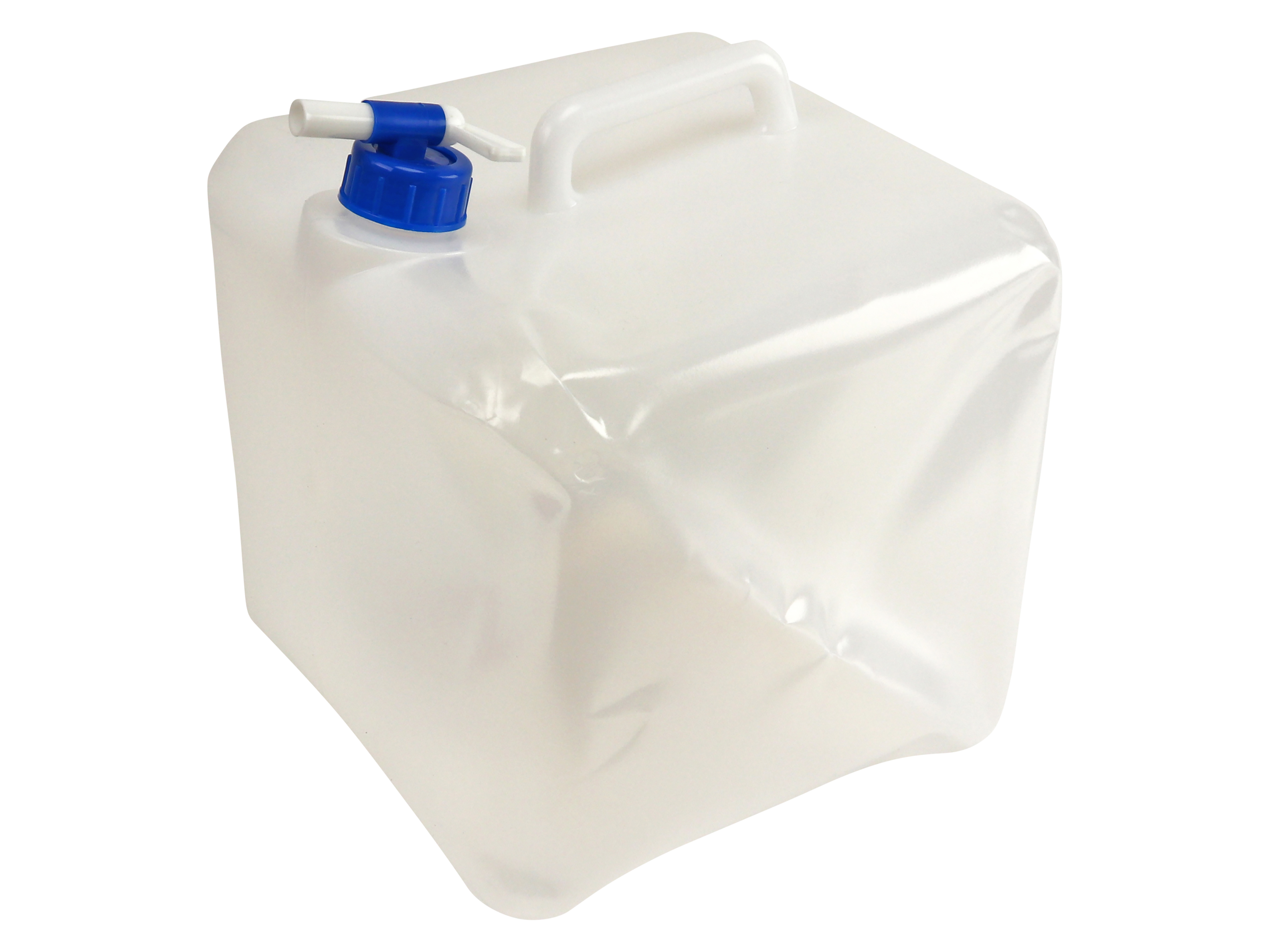 Wasserkanister, faltbar, 15 Liter, Lebensmittelecht, mit Hahn