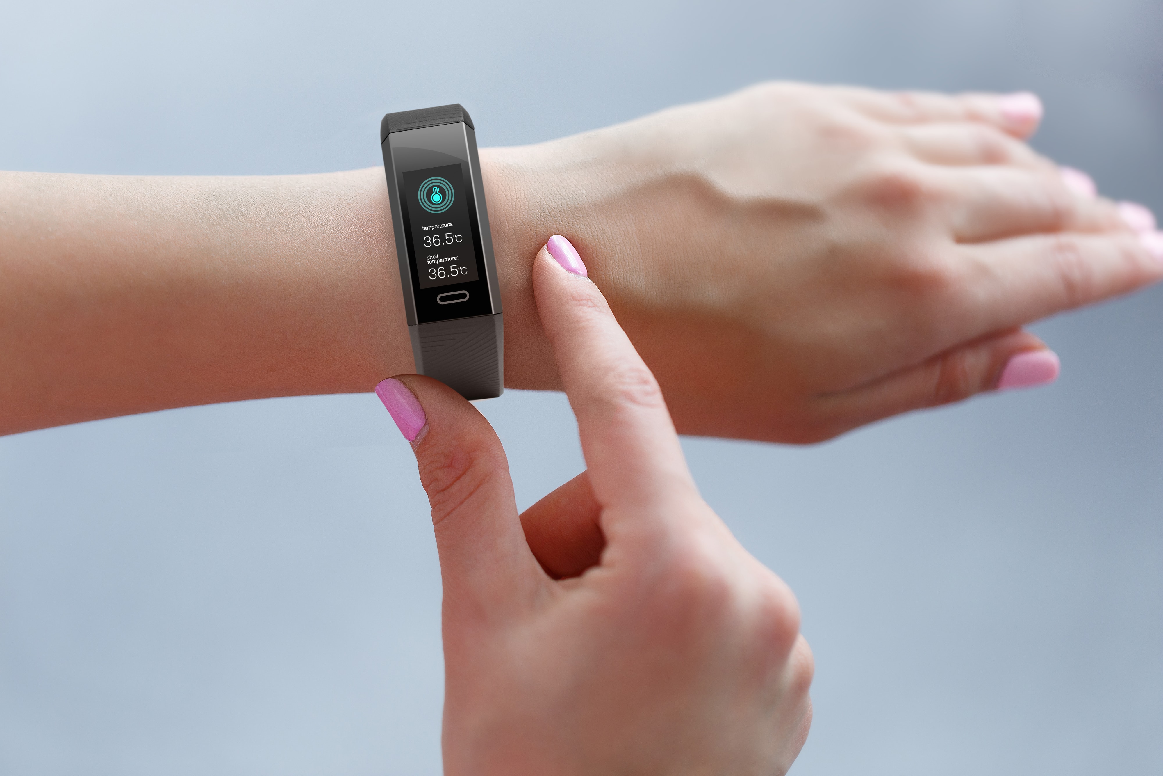 TECHNAXX Fitness-Tracker TX-HR7, mit Temperaturmessung