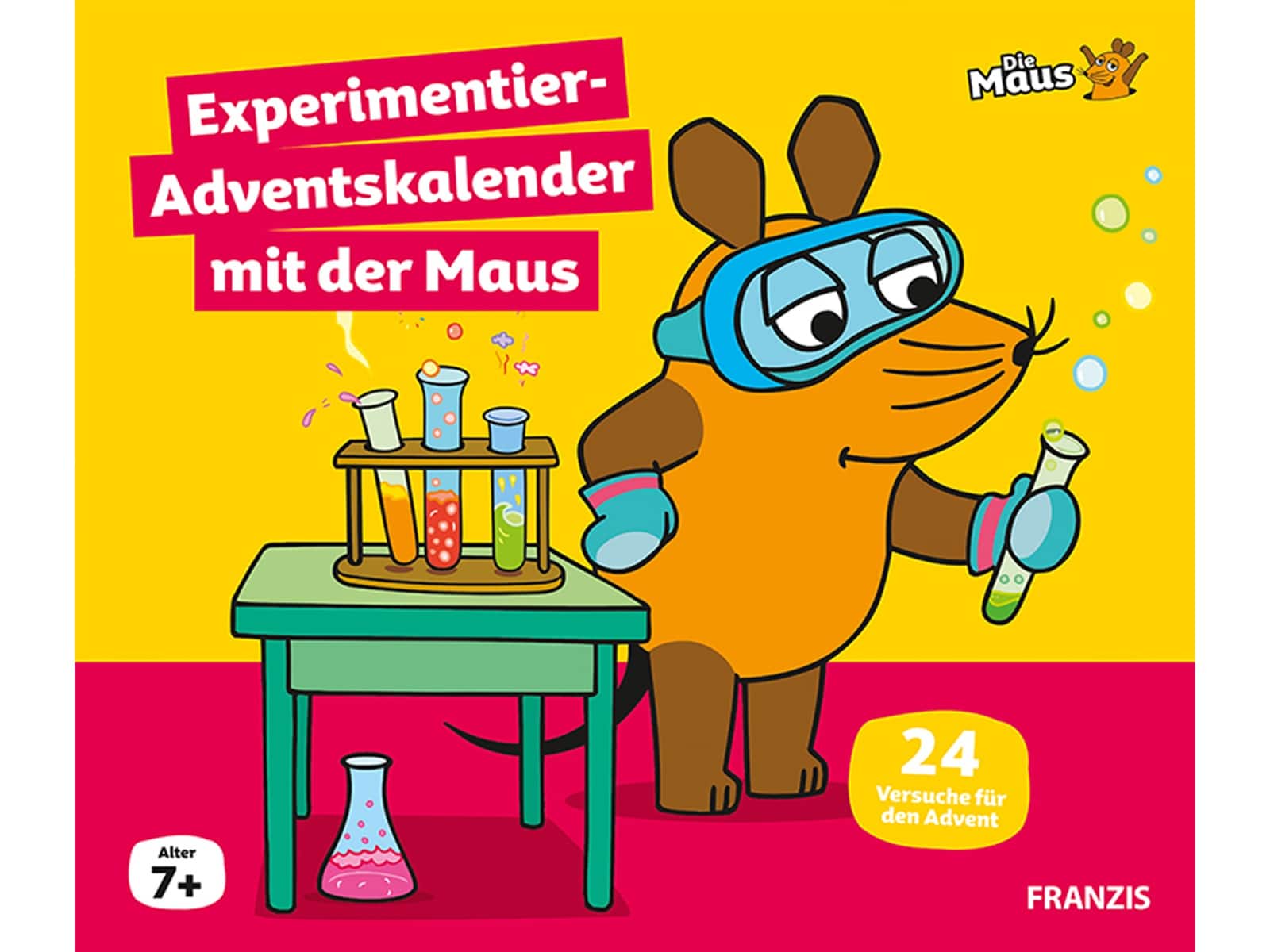 FRANZIS, Experimentier-Adventskalender mit der Maus