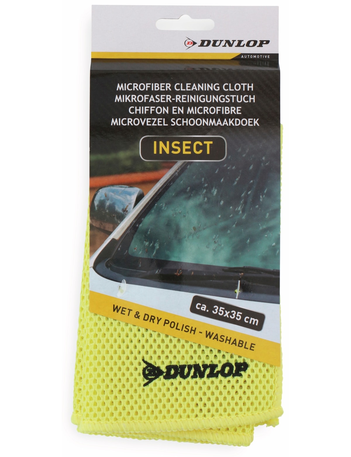 DUNLOP Mikrofasertuch, für Insekten