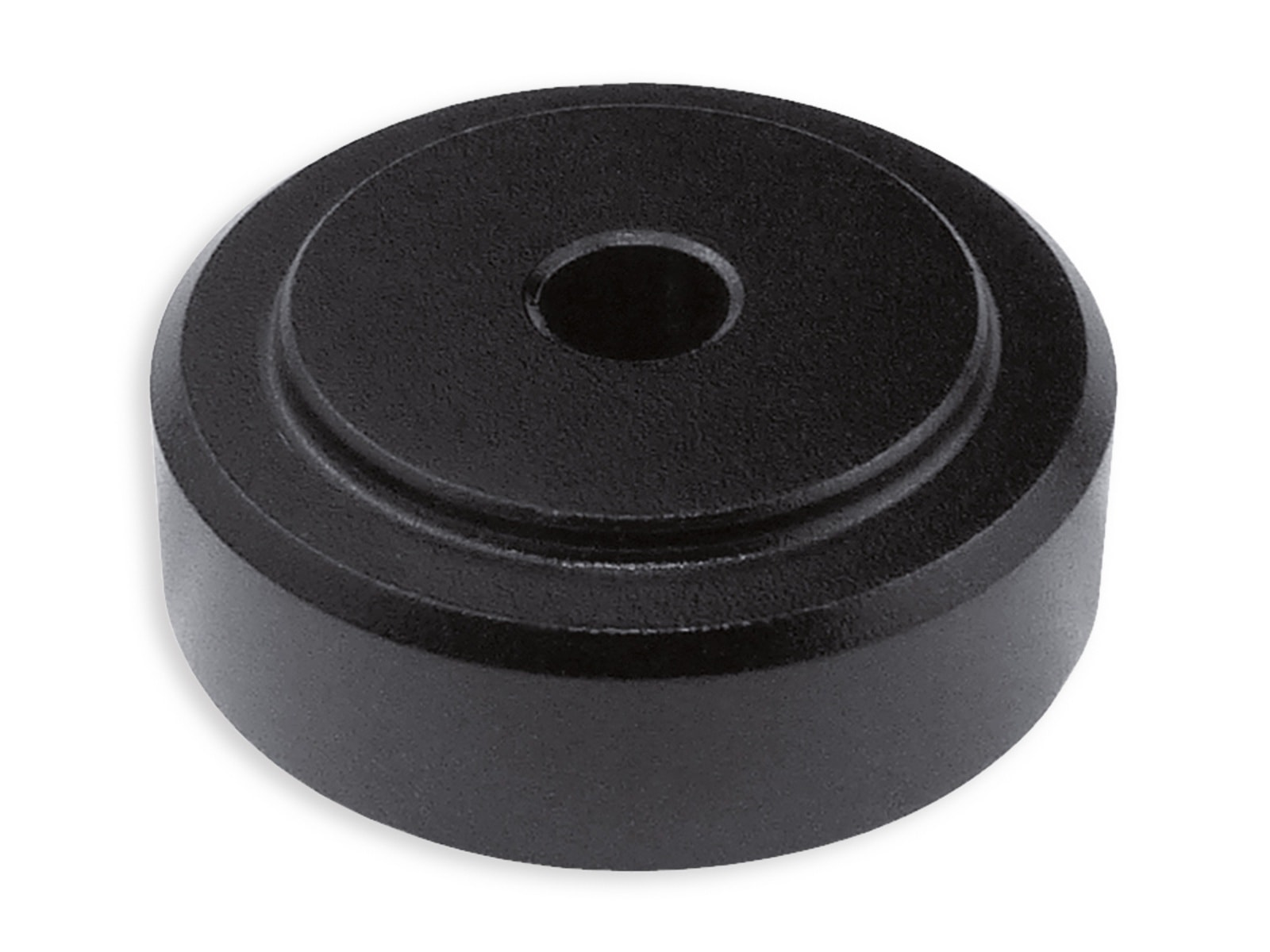 DYNAVOX Gerätefüße-Set mini, 4 Stück, Aluminium, schwarz