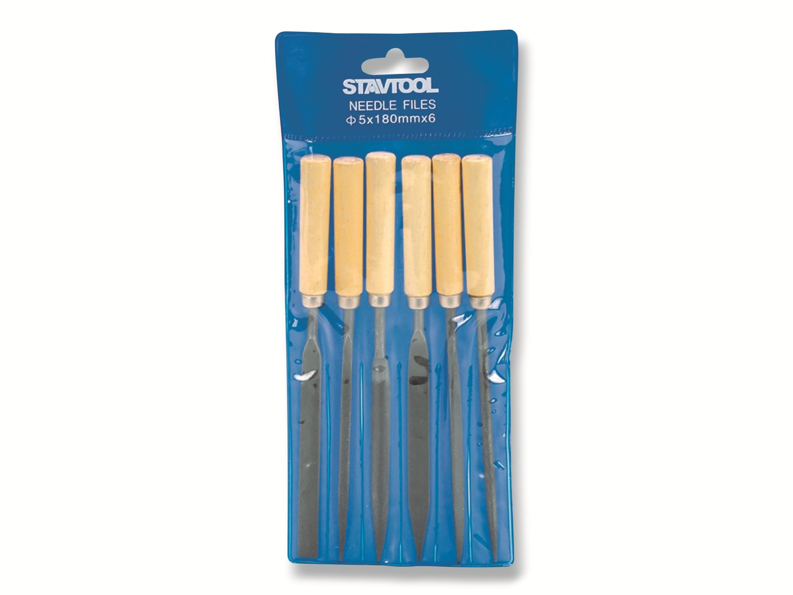 BLANKO Nadelfeilen-Set 6-teilig, 180 mm BLANKO Nadelfeilen-Set 6-teilig, 180 mm