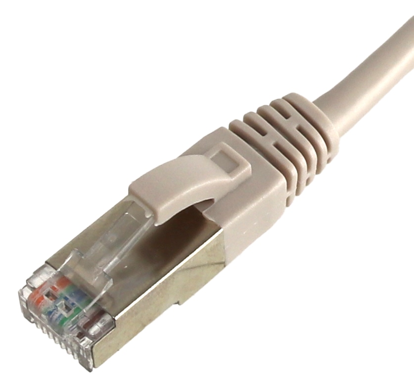 CAT.5E Patchkabel, 3 m, grau, F/UTP CAT.5E Patchkabel, 3 m, grau, UTP