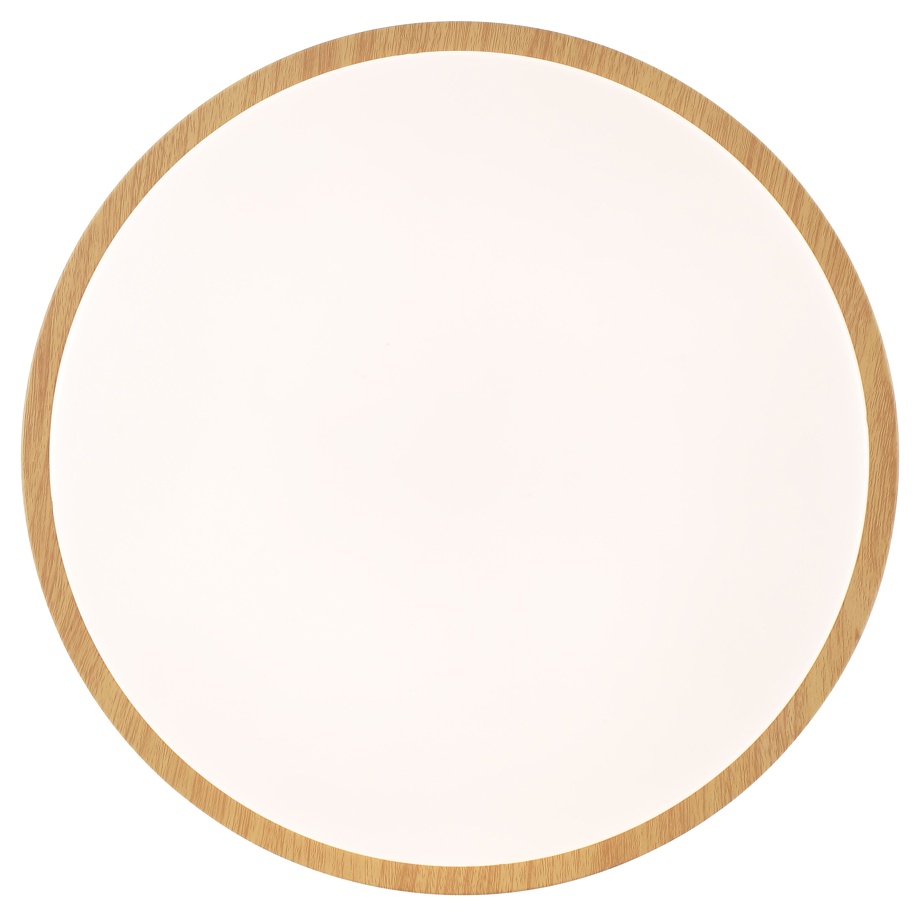 BRILLIANT LED-Deckenleuchte, Ø 33 cm, 18 W, 3000 K, 1800 lm, warmweiß, IP20, Holzoptik