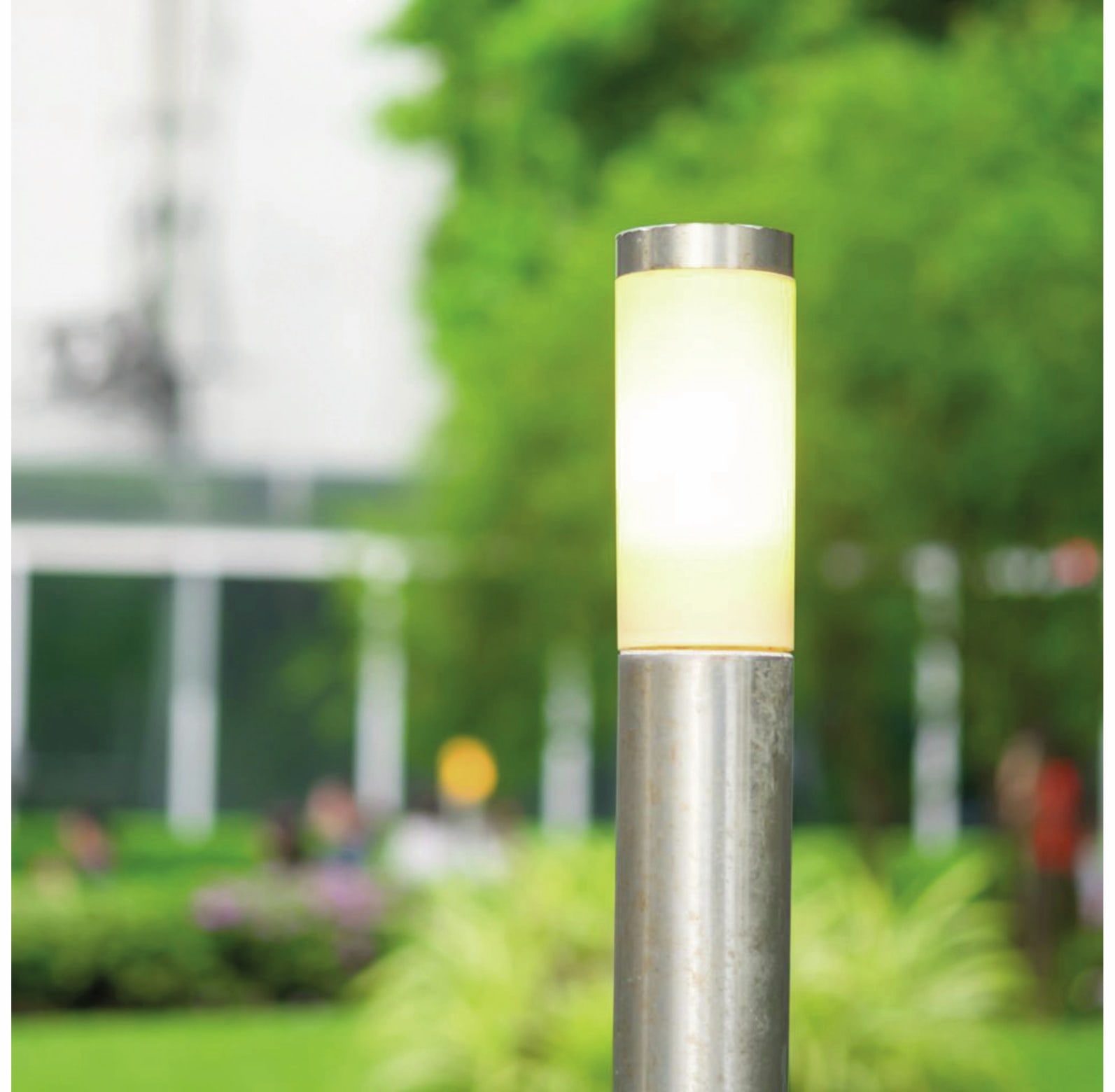 V-TAC Poller-Außenleuchte VT-838, IP44, E27, Edelstahl, 1100mm, VT-8962, Nickel-satiniert V-TAC Poller-Außenleuchte VT-838, IP44, E27, Edelstahl, 1100mm, VT-8962, Nickel-satiniert
