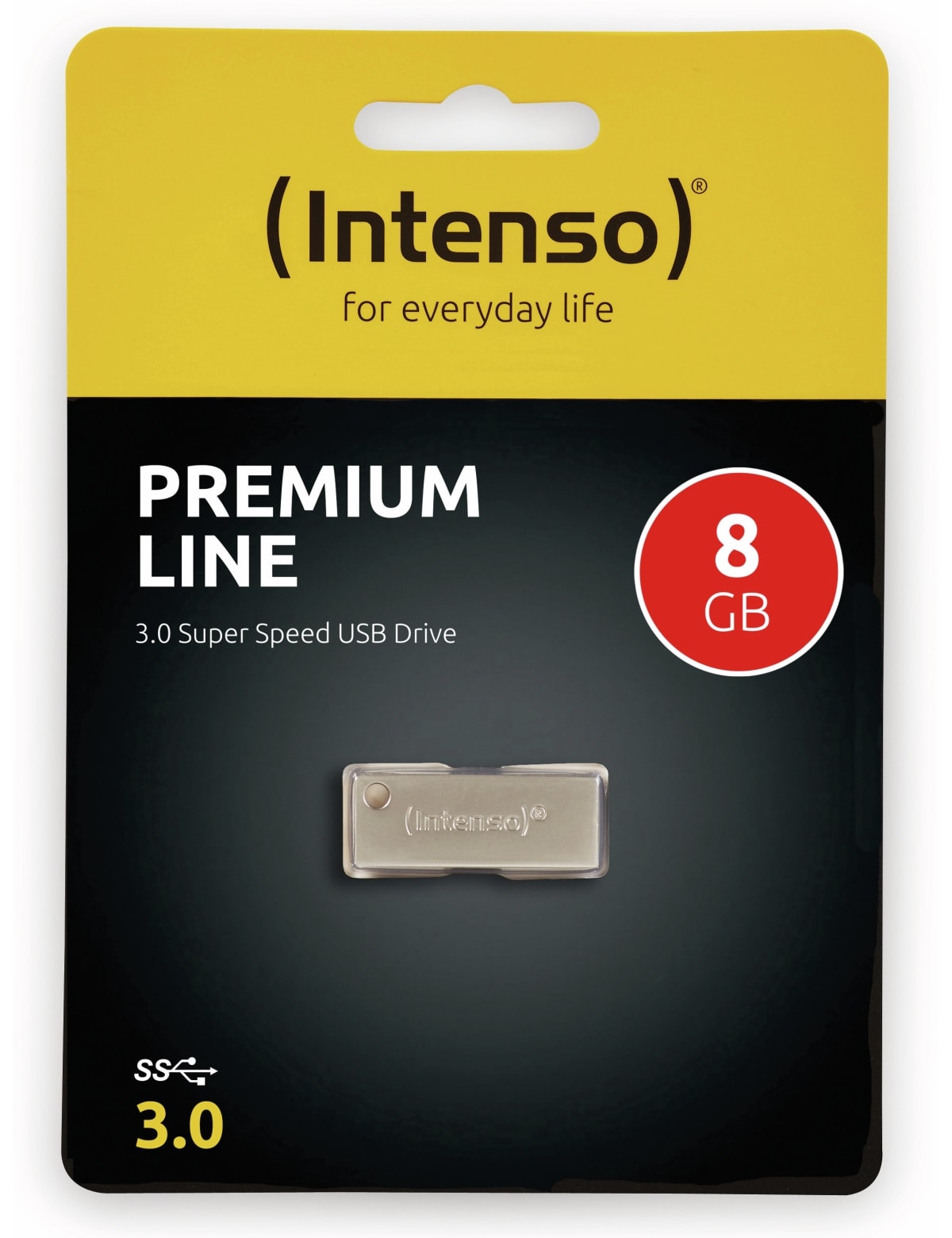 INTENSO USB 3.0 Speicherstick Premium Line, 8 GB