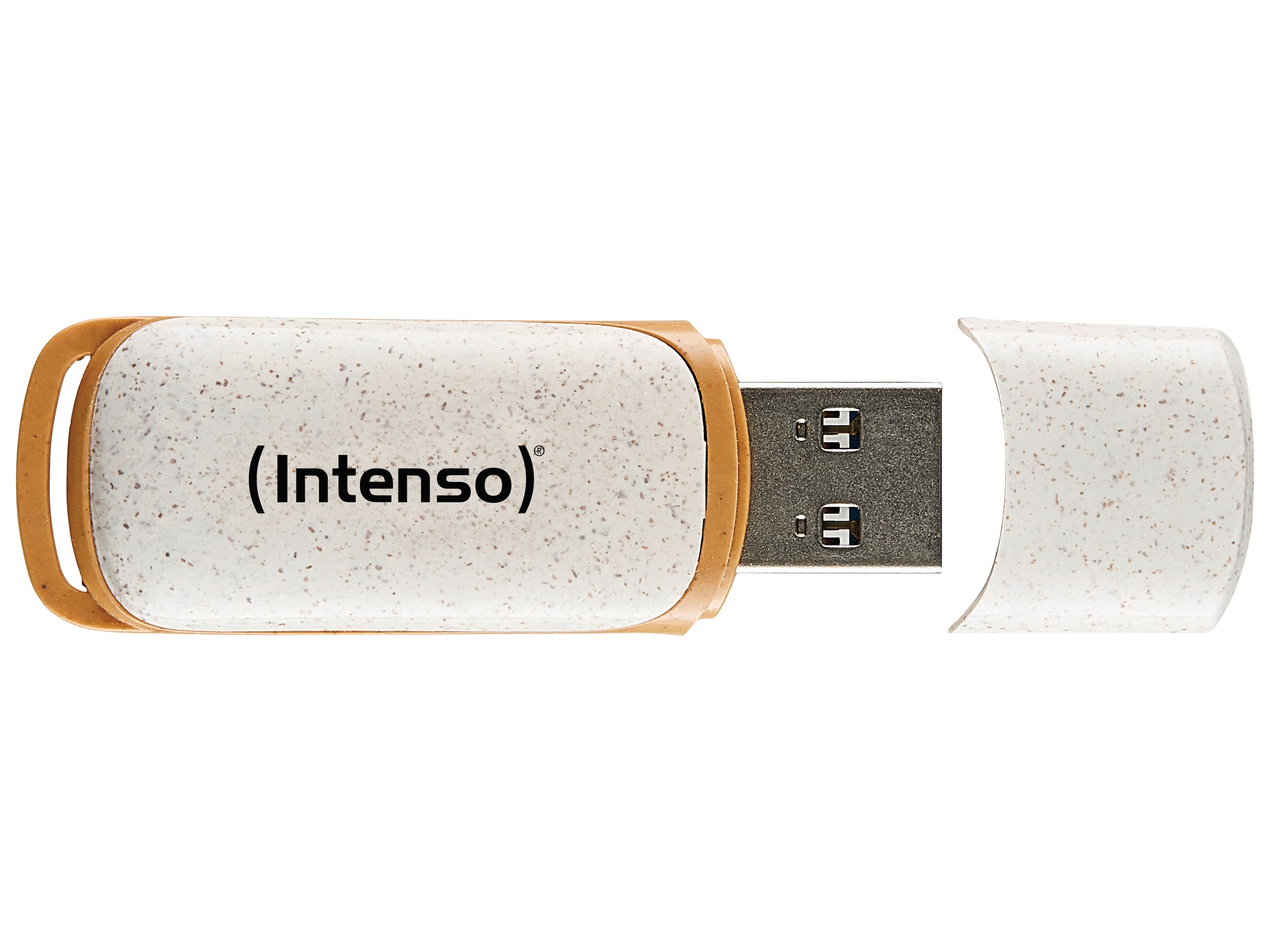 INTENSO USB 3.2-Stick INTENSO Green Line, 128 GB, beige/braun