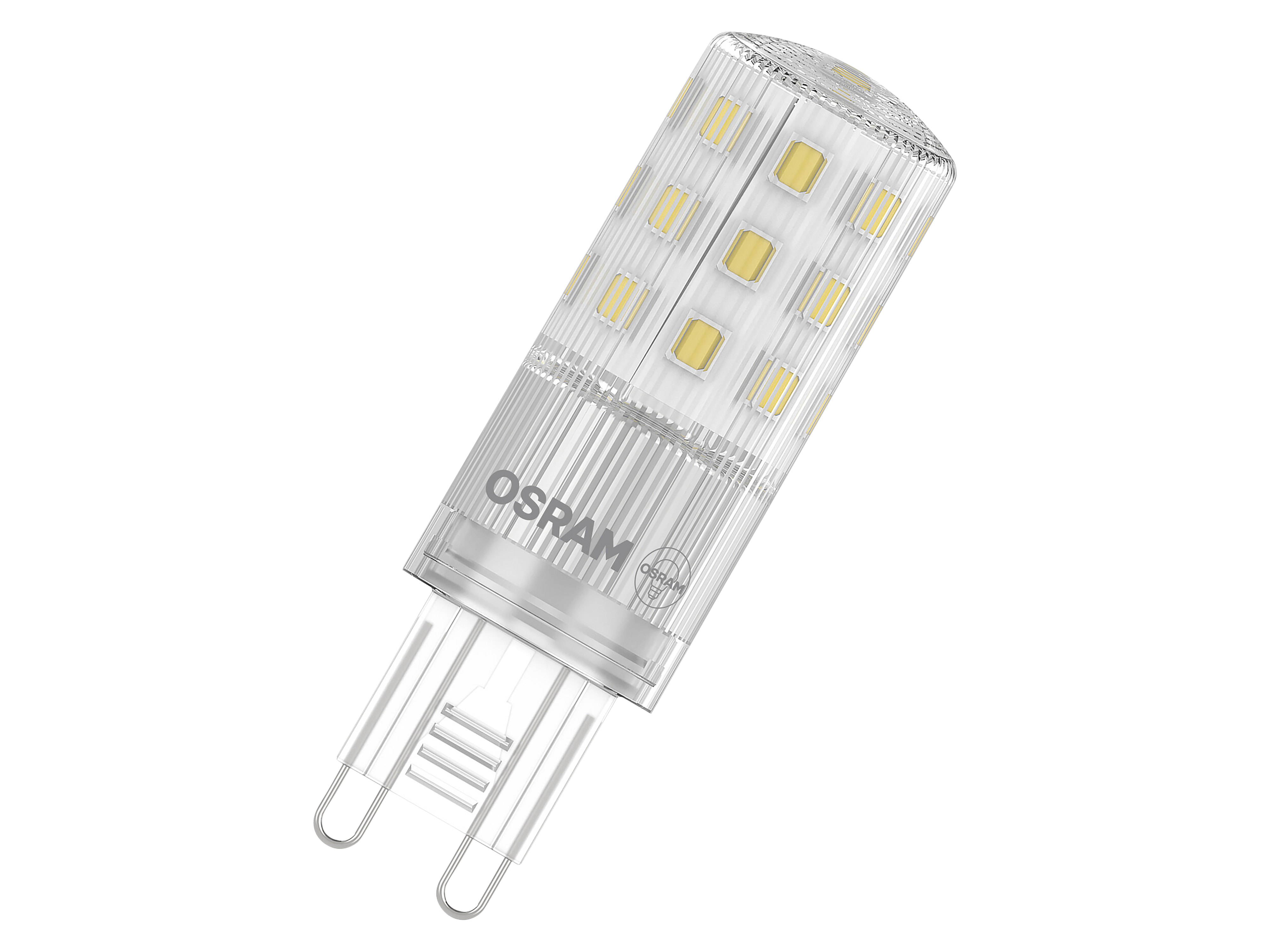 OSRAM LED-Pin mit Steckersockel, G9, 4,9W, 2700K, EEK: , 806lm, warmweiß, IP20, klar