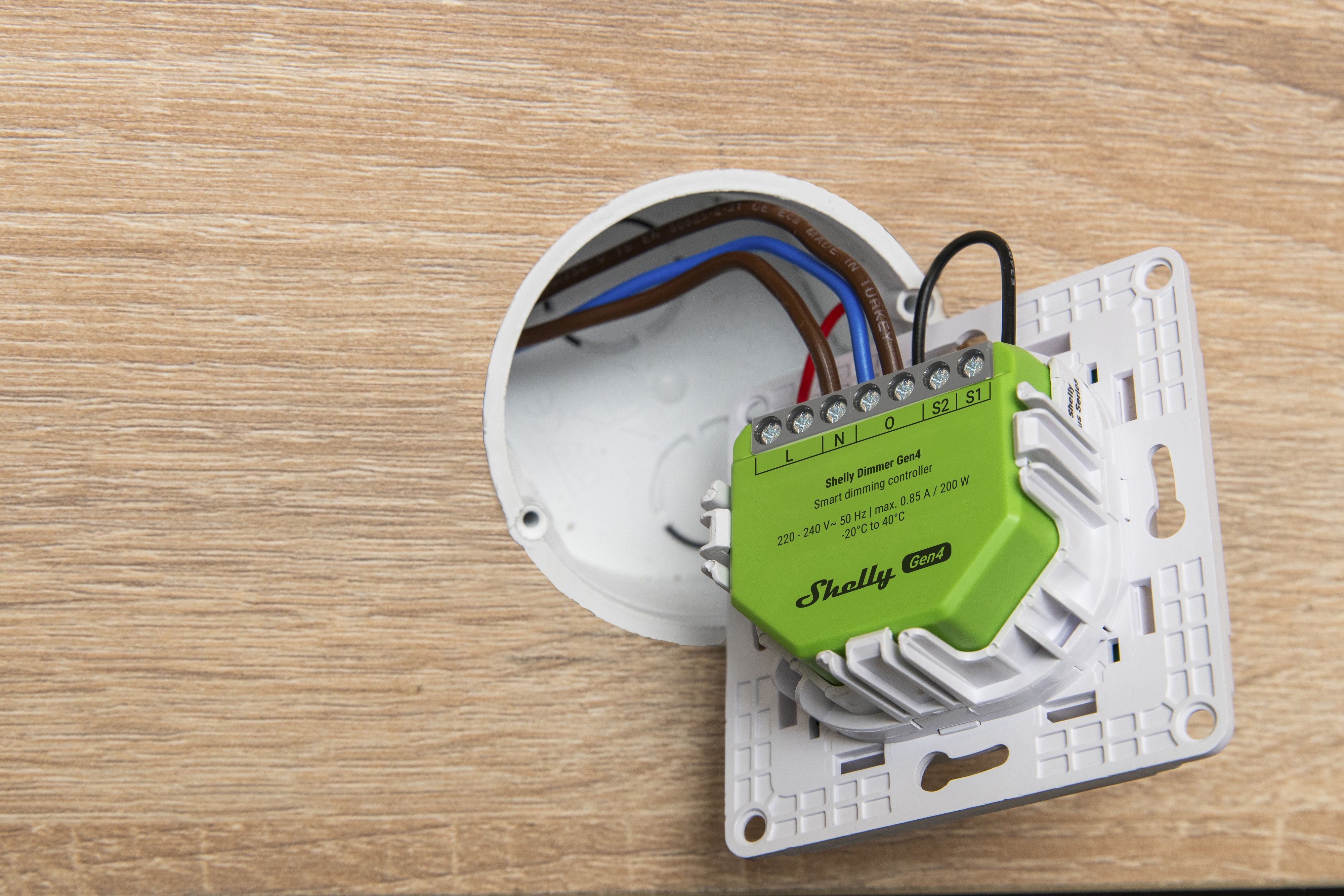 SHELLY Unterputz-Dimmer, Dimmer Gen4 SHELLY Unterputz-Dimmer, Dimmer Gen4