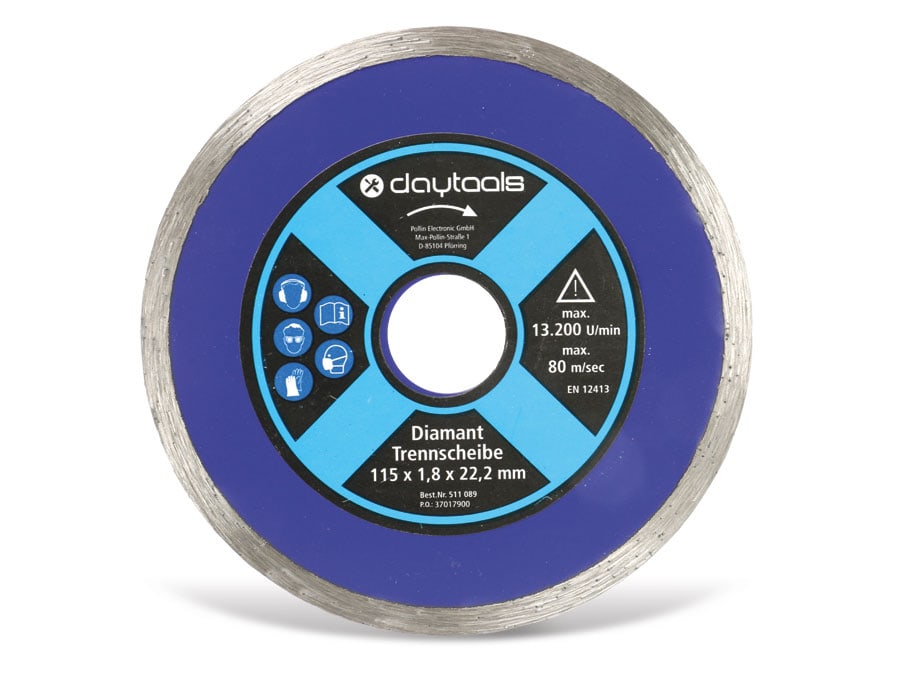 DAYTOOLS Trennscheiben-Satz, 115 mm, 5-teilig