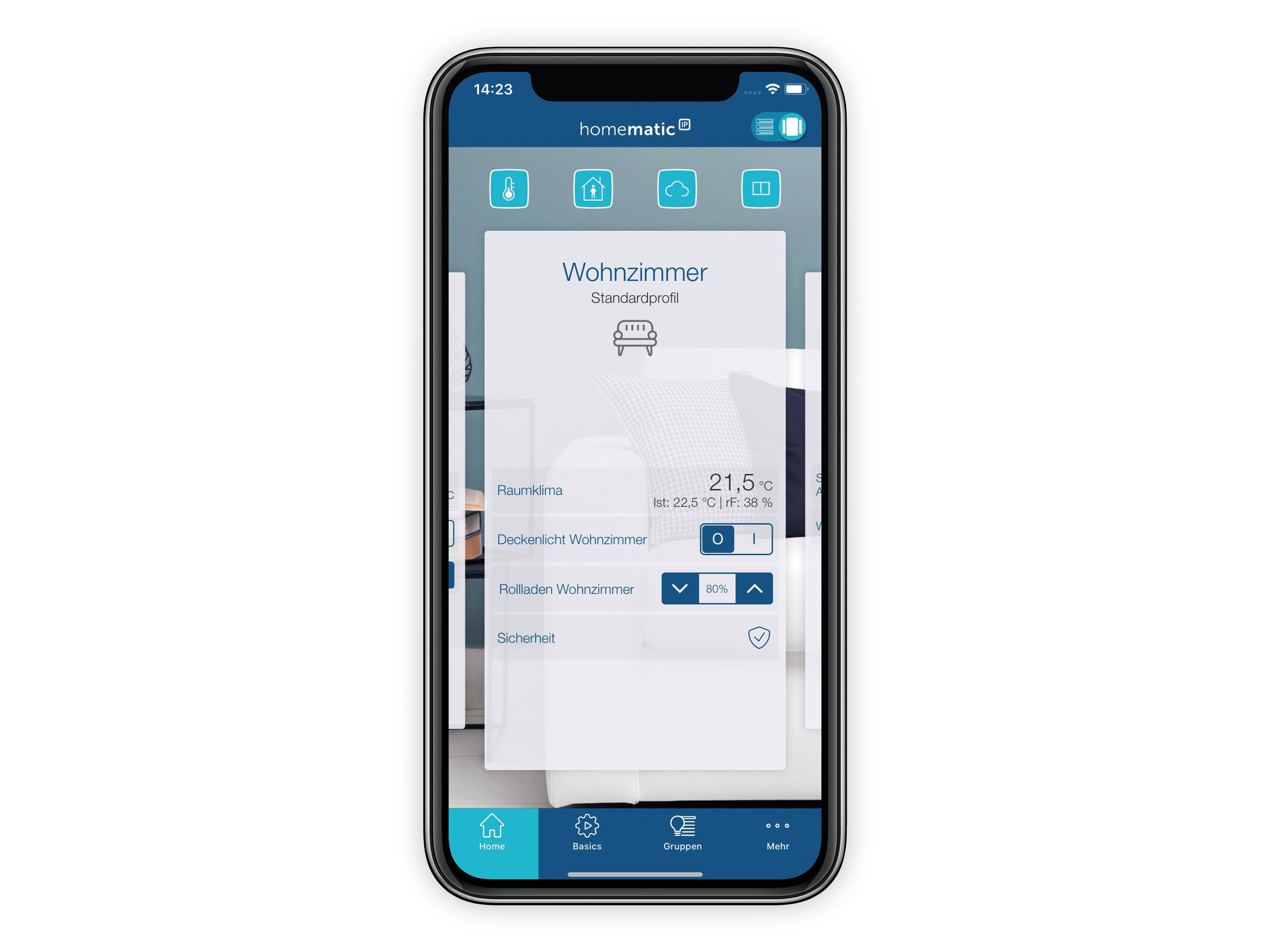 HOMEMATIC IP Smart Home 151363, Fenster- und Türkontakt, magnetischm 6 Stück