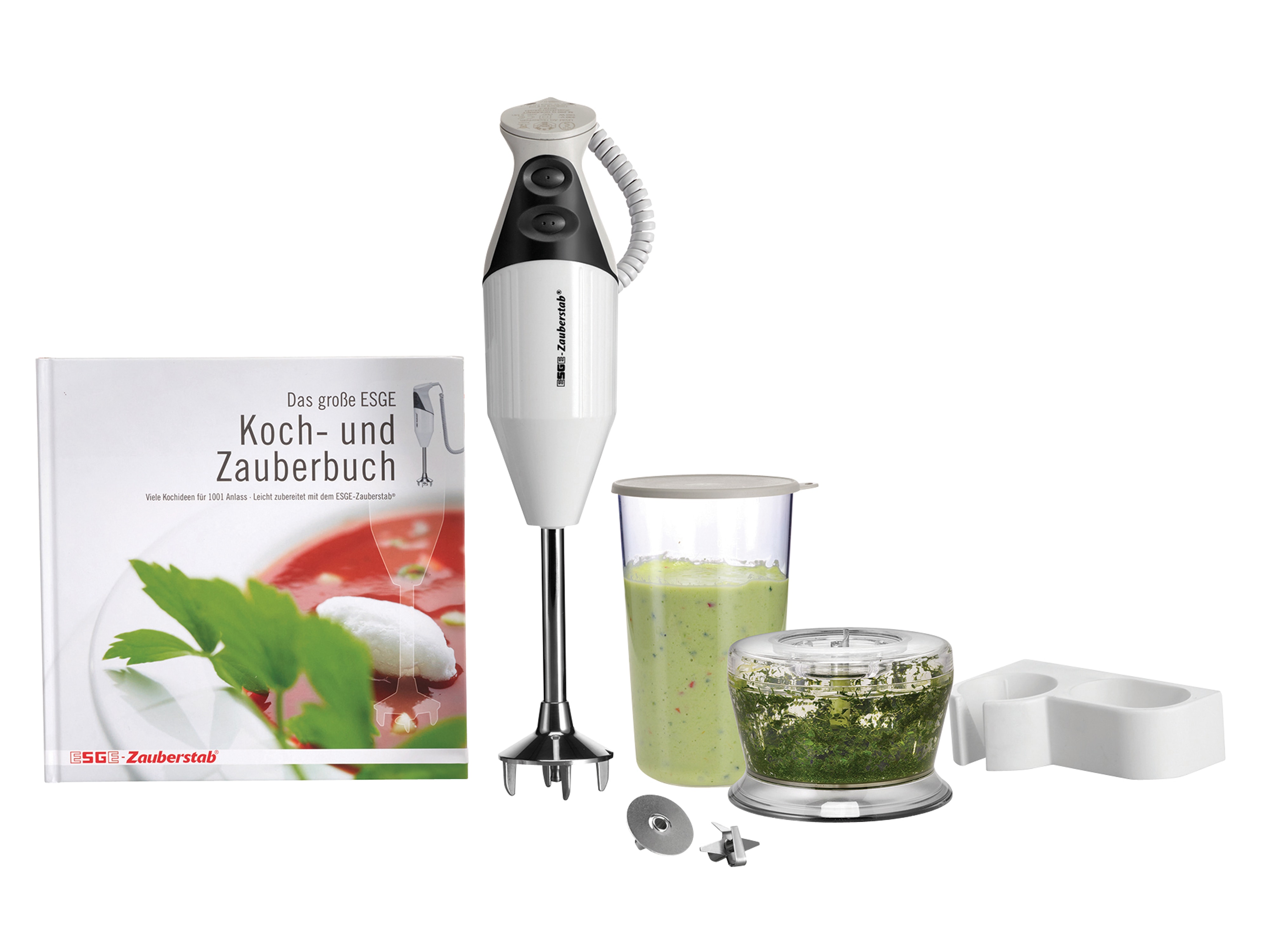 Dcook Gallery Stabmixer – 600 Watt Inkl. Zubehör Für Smoothies, Suppen & Mehr